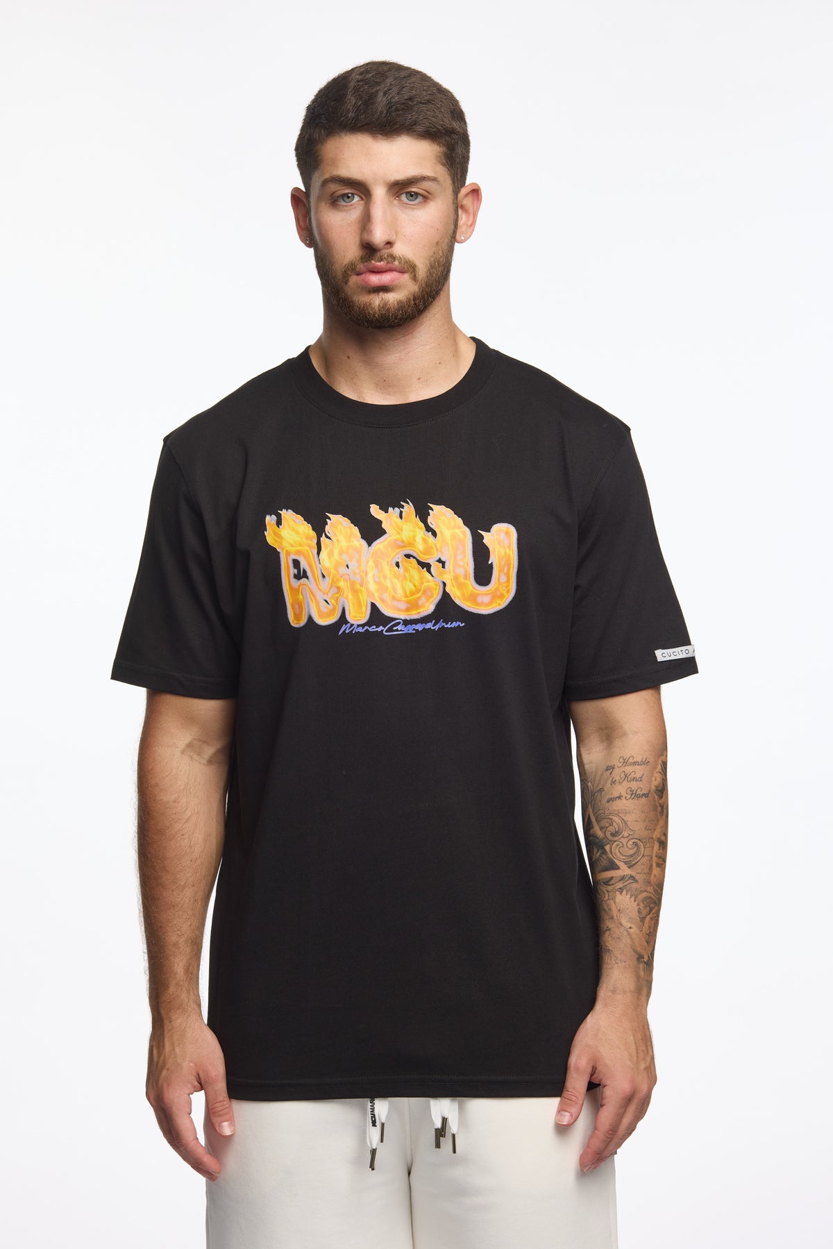 MCU T-Shirt Logo Print