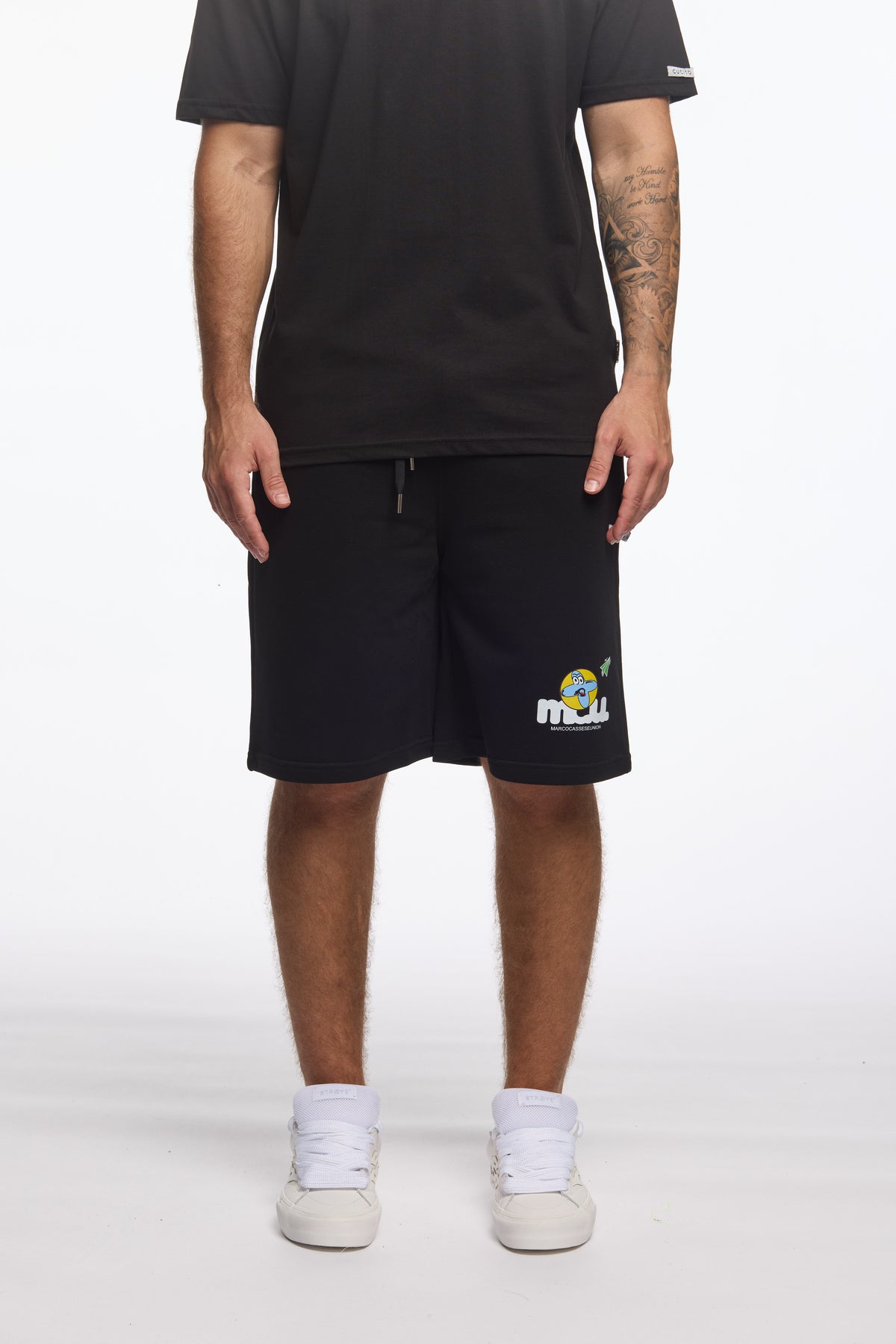 MCU Short Pants Logo Print