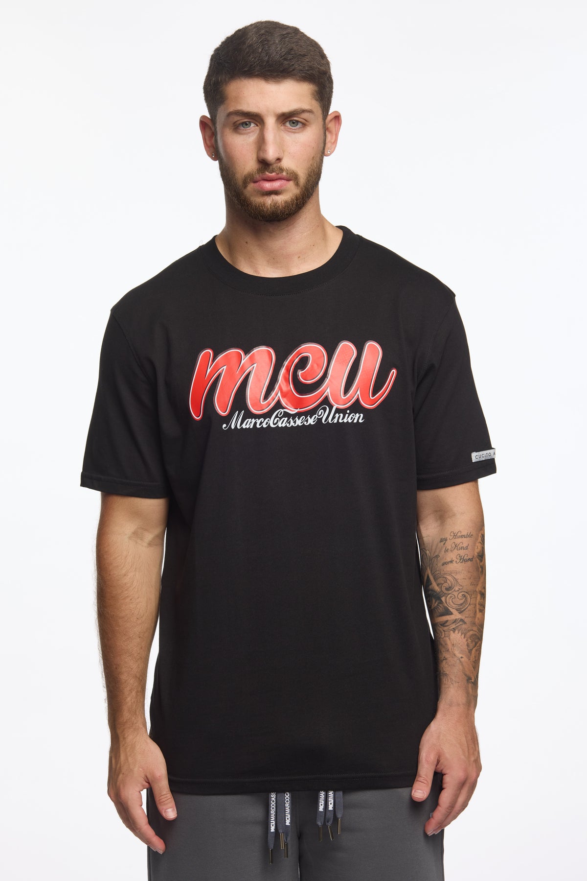 MCU T-Shirt Logo Print