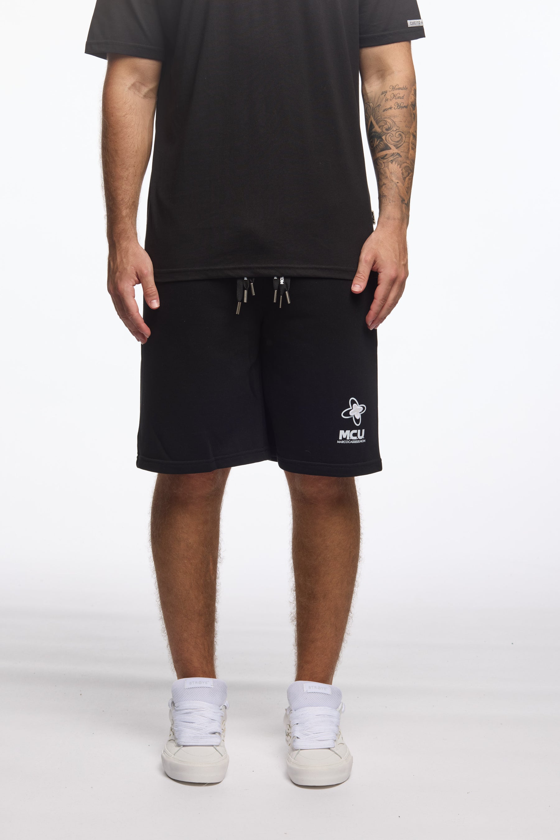 MCU Short Pants Logo Print
