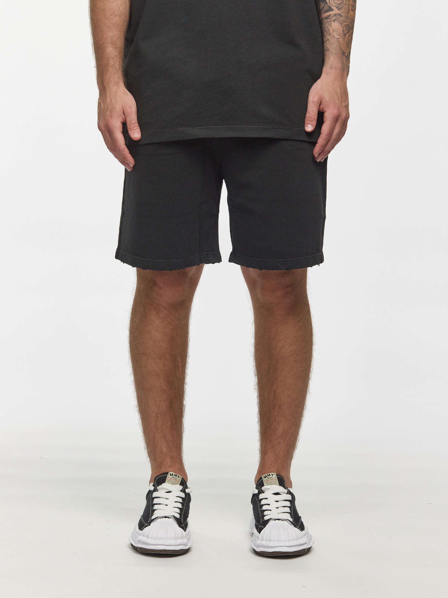 CREW Milano Oversize Set T-Shirt/Pants Black