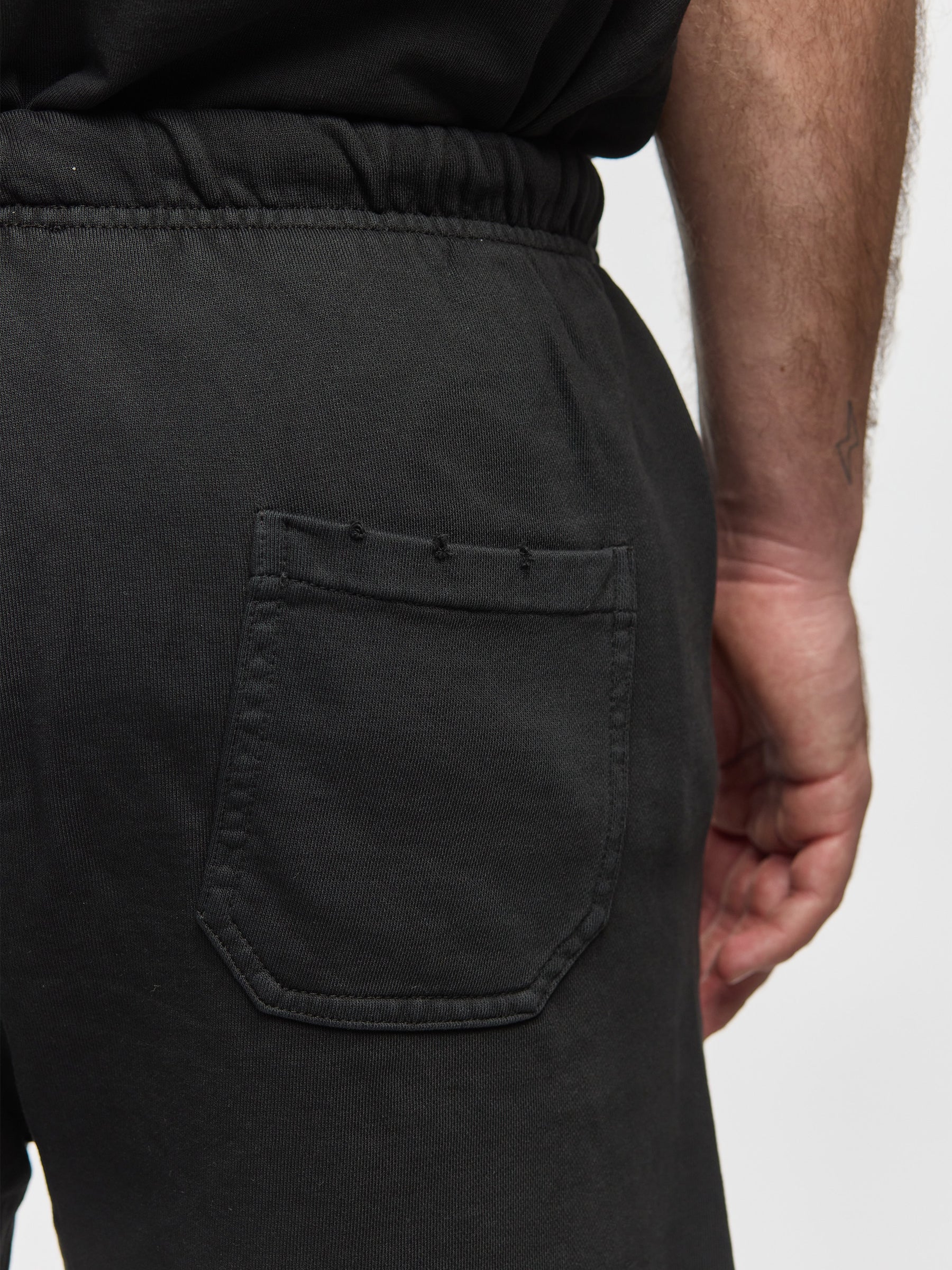 CREW Milano Oversize Set T-Shirt/Pants Black