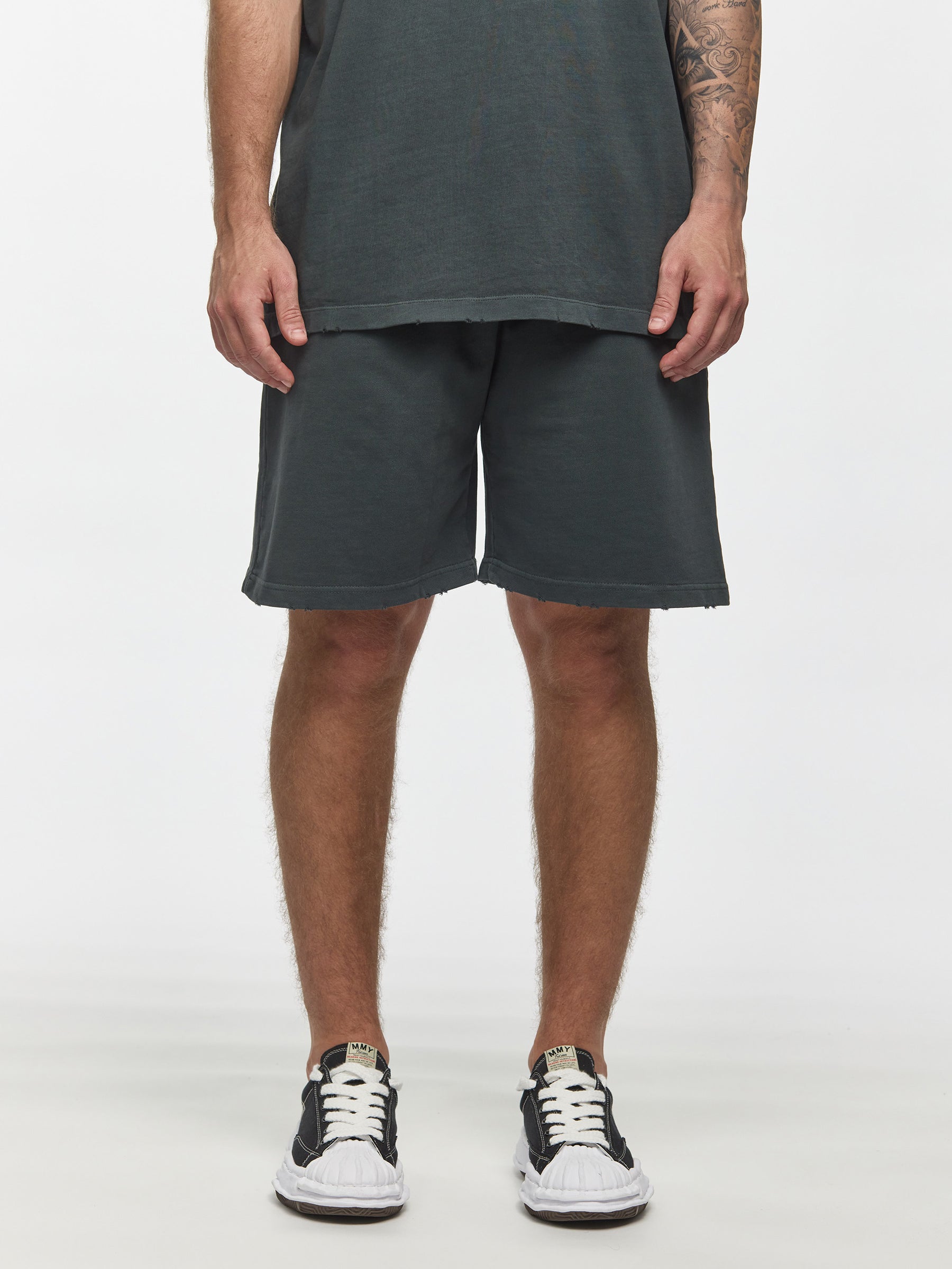 CREW Milano Oversize Set T-Shirt/Pants Dark Grey