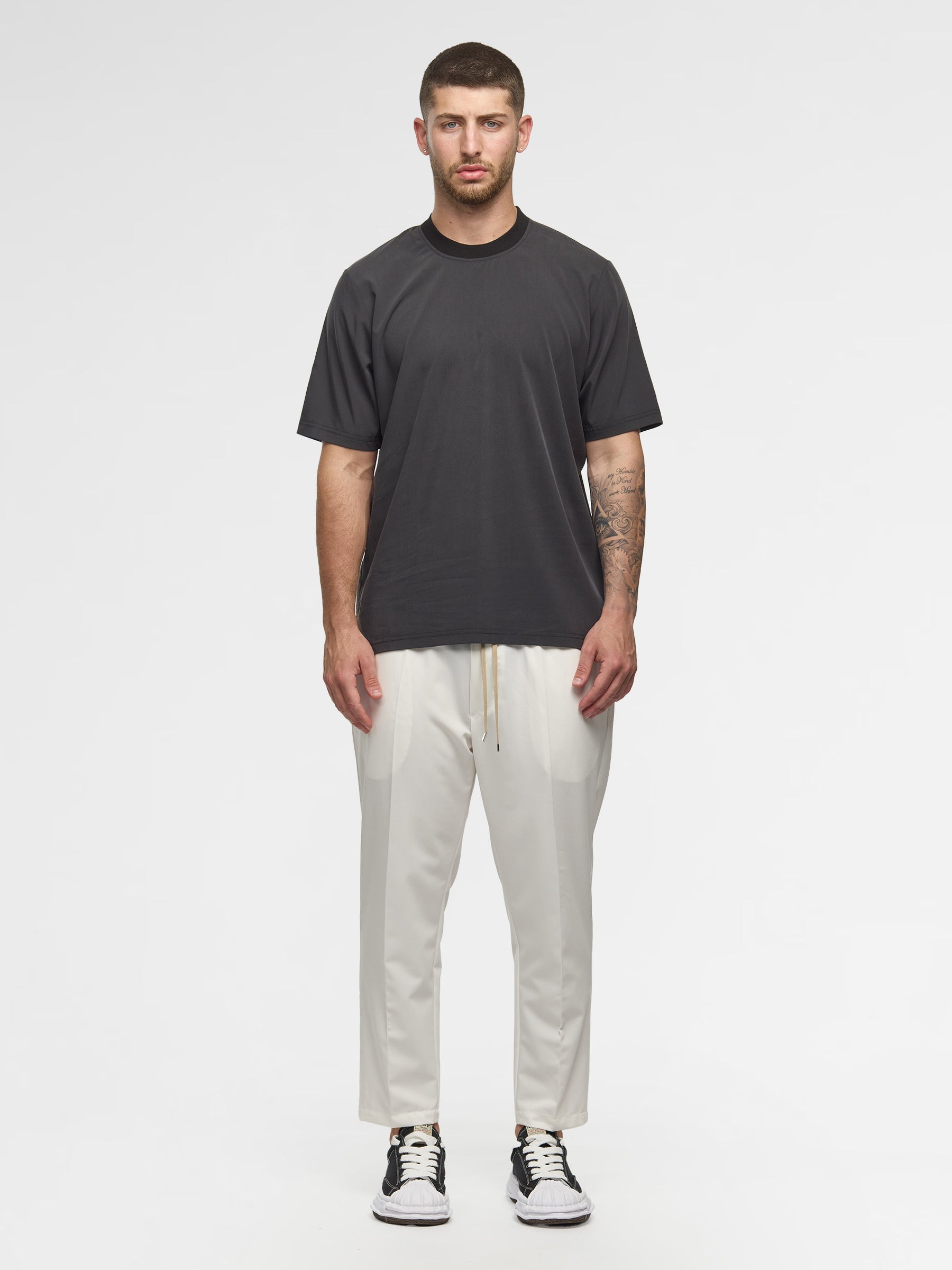 Prêt A Porter T-Shirt Soft Fabric Dark Grey