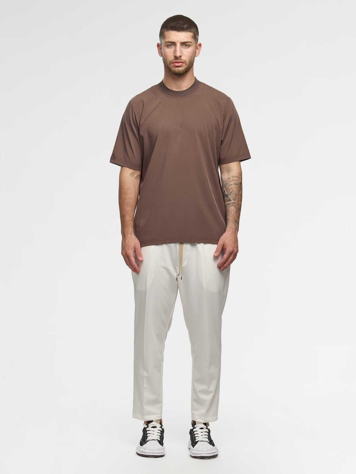 Prêt A Porter T-Shirt Soft Fabric Brown