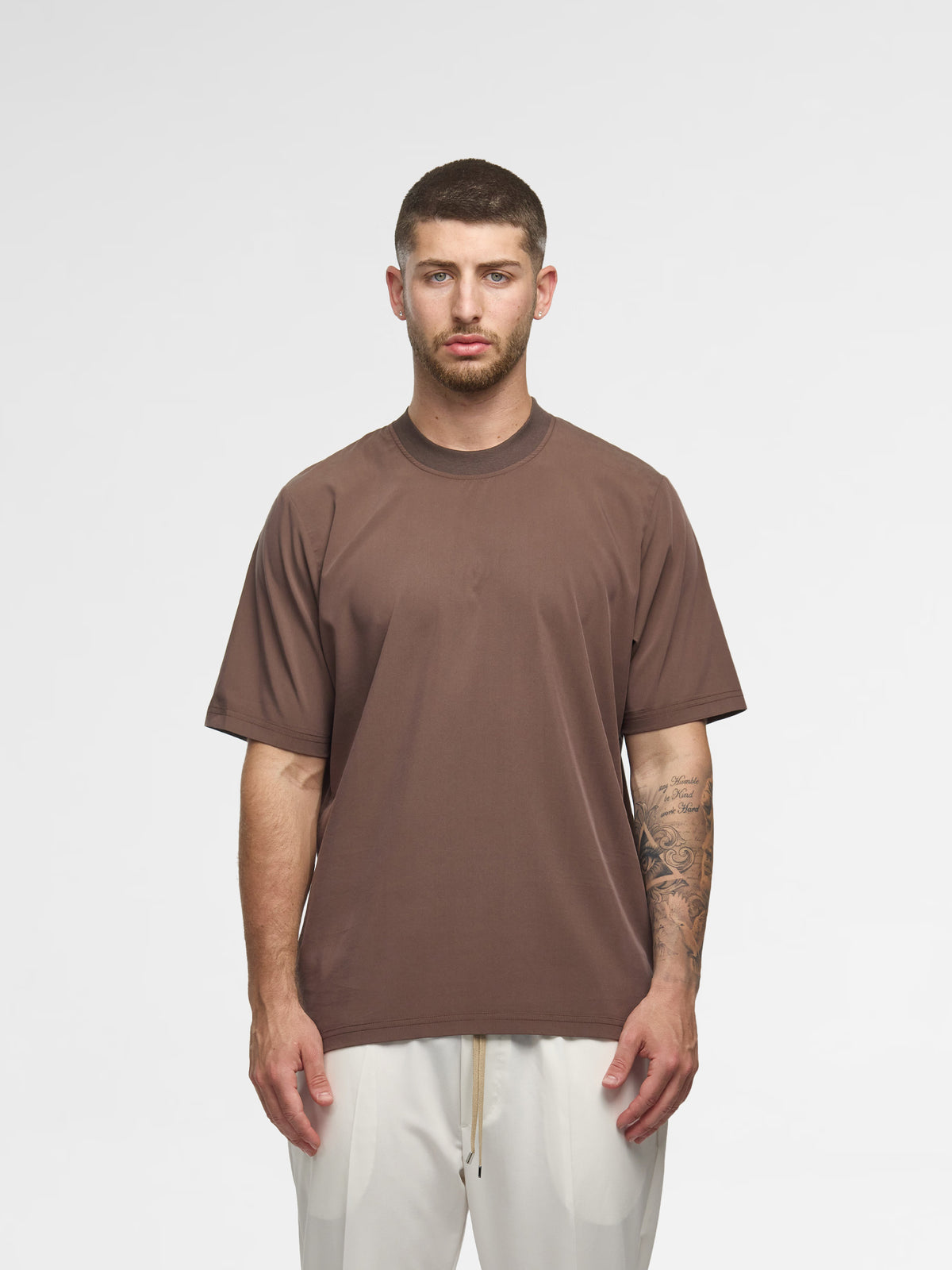 Prêt A Porter T-Shirt Soft Fabric Brown