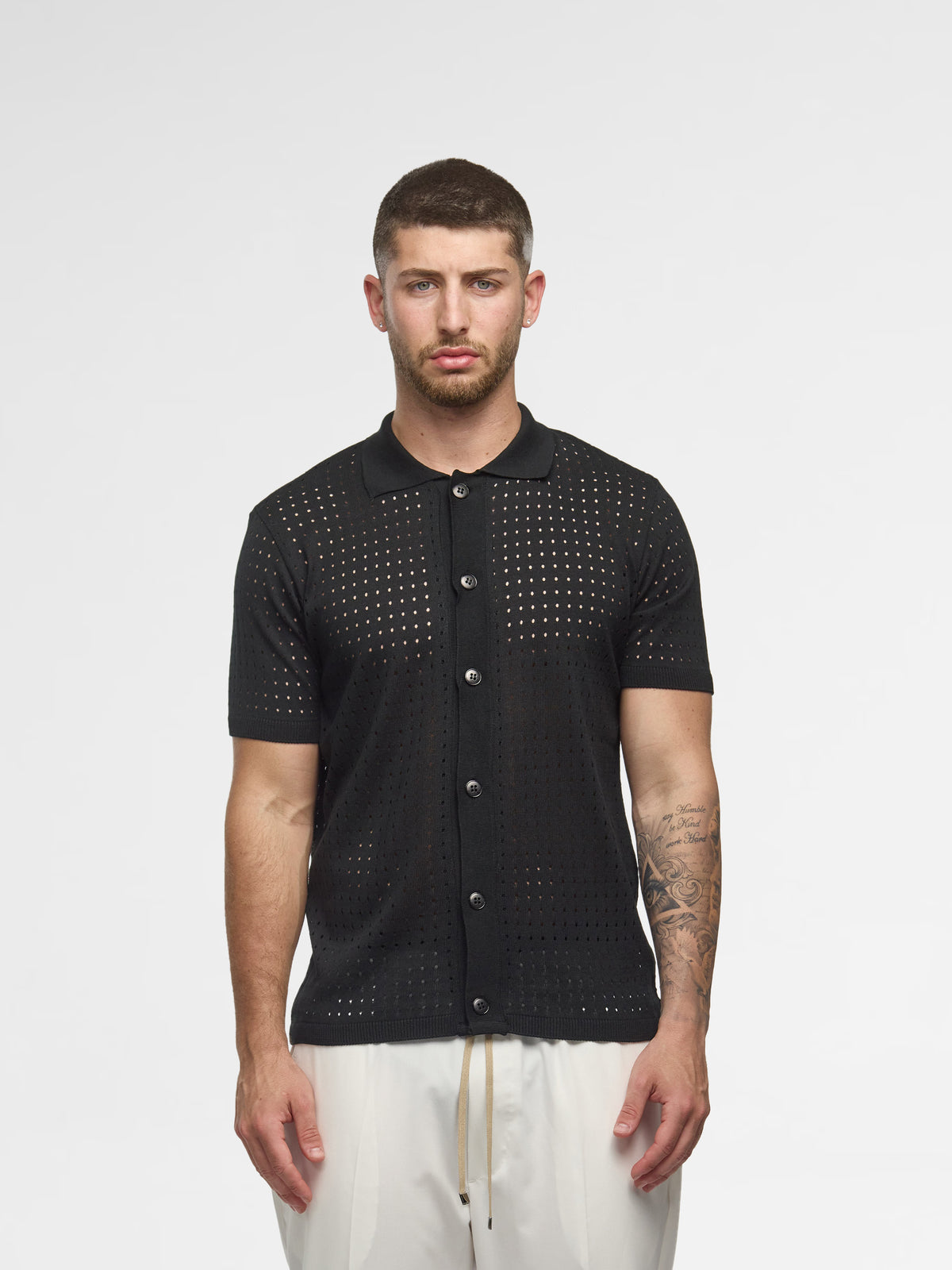 Prêt A Porter Short Sleeves Shirt Black