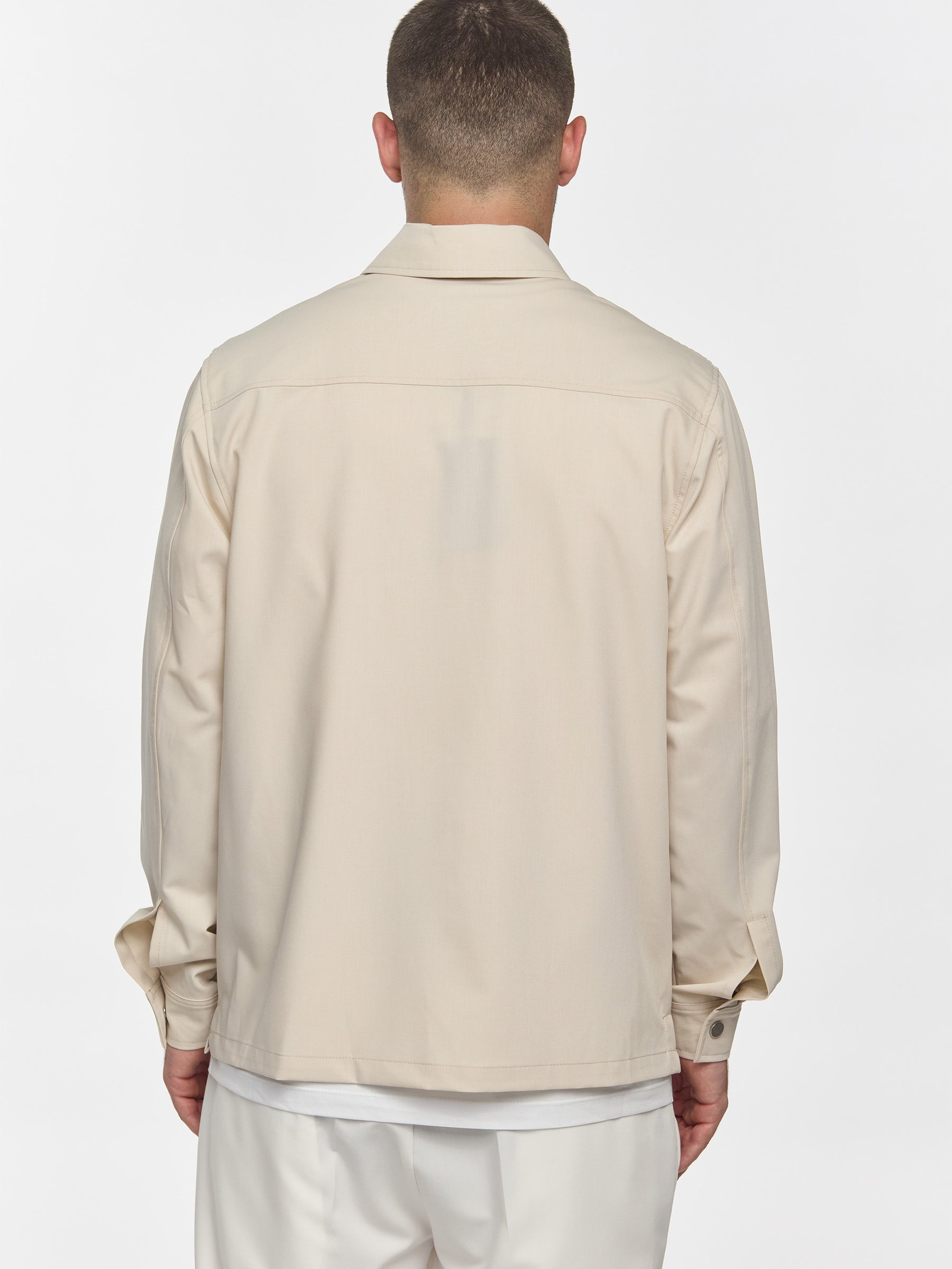 Prêt A Porter Zipper Jacket with Pocket Cream
