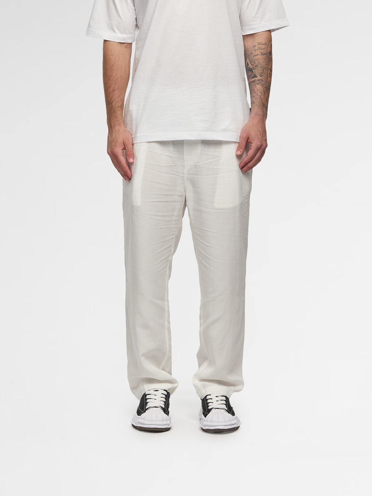 Prêt A Porter Linen Pants White