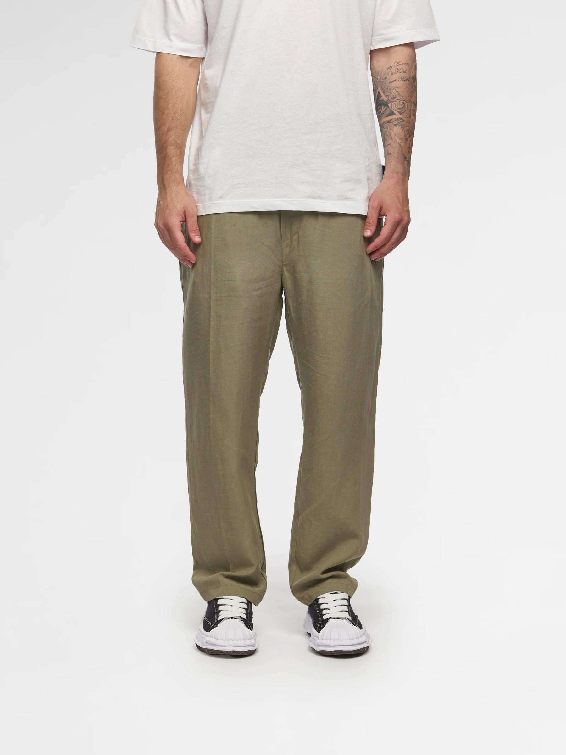 Prêt A Porter Linen Pants Green