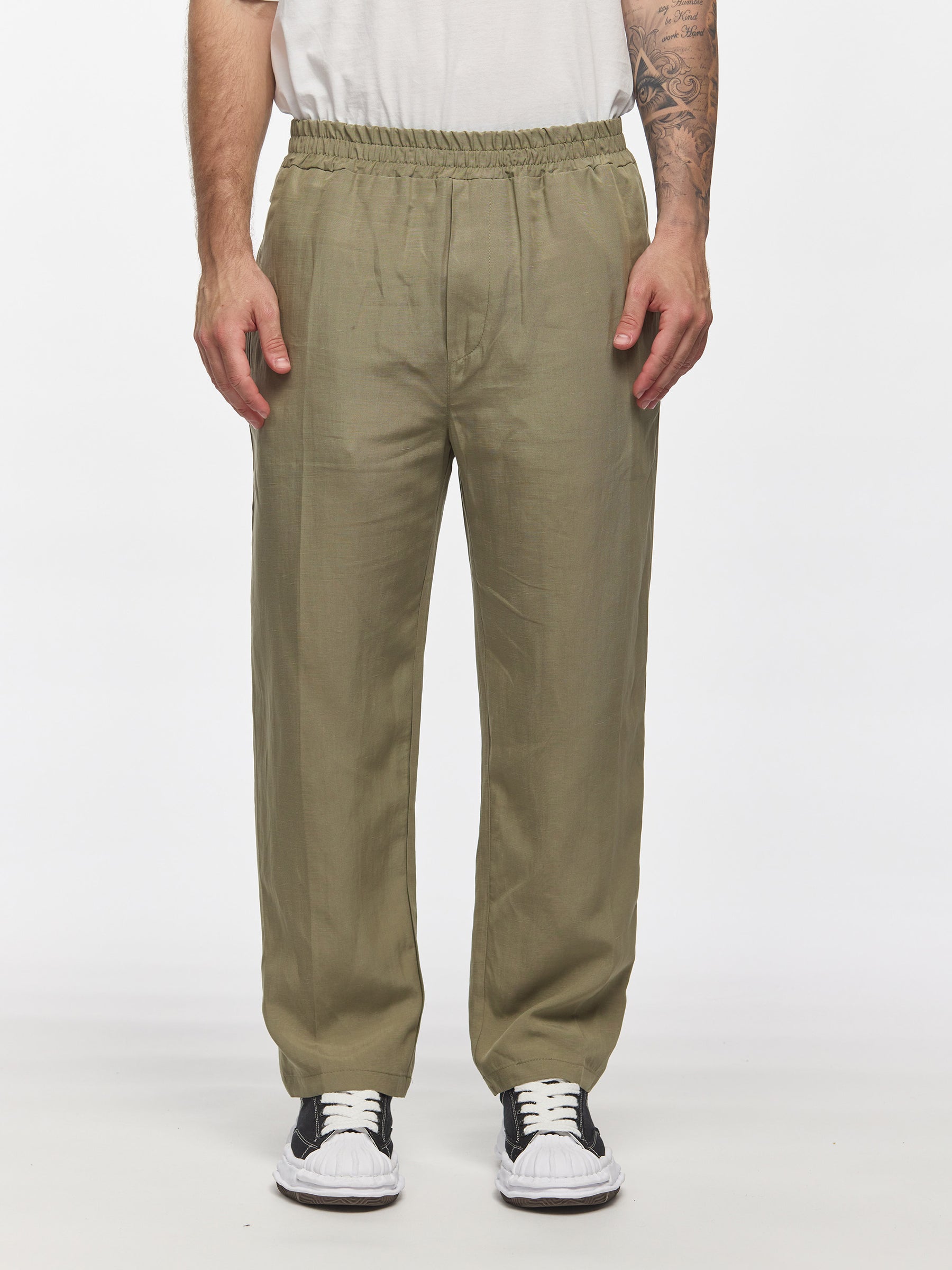 Prêt A Porter Linen Pants Green