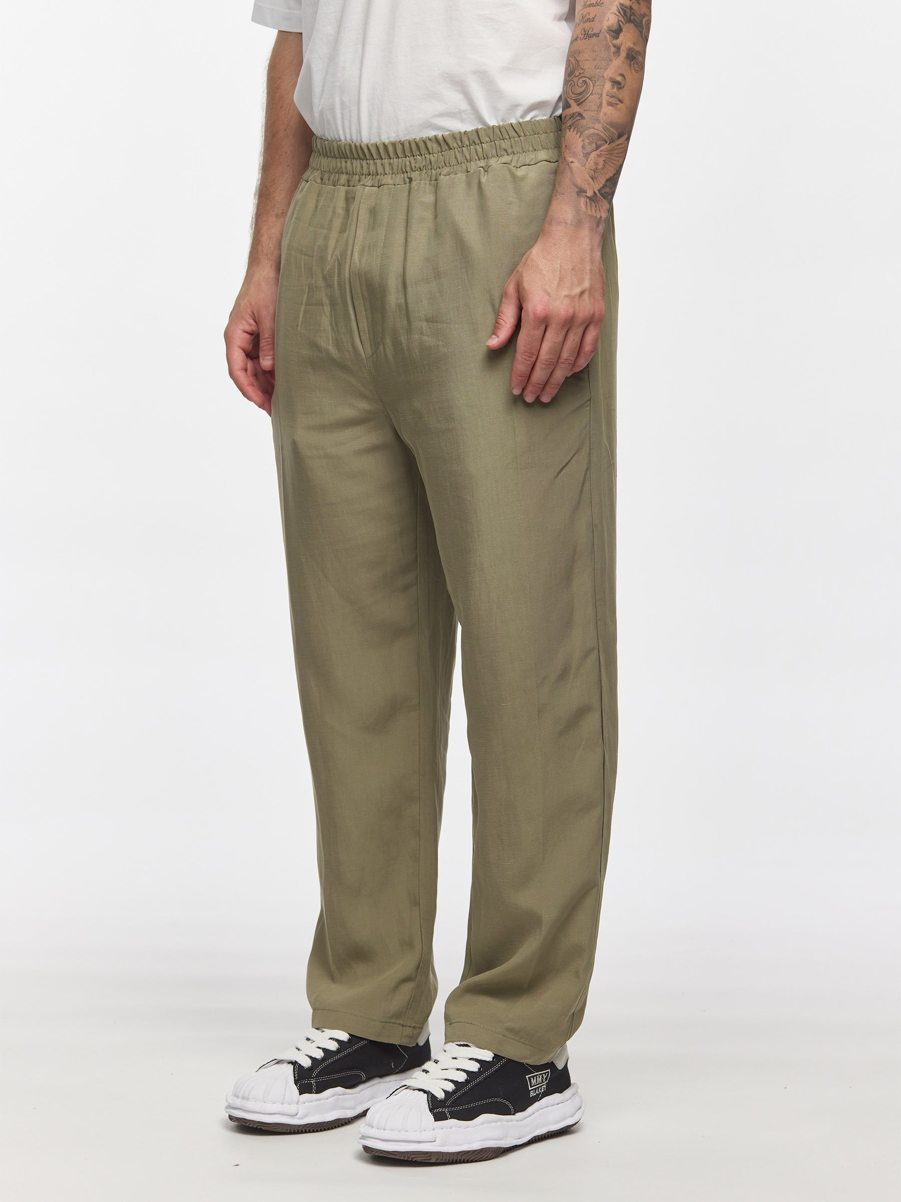 Prêt A Porter Linen Pants Green