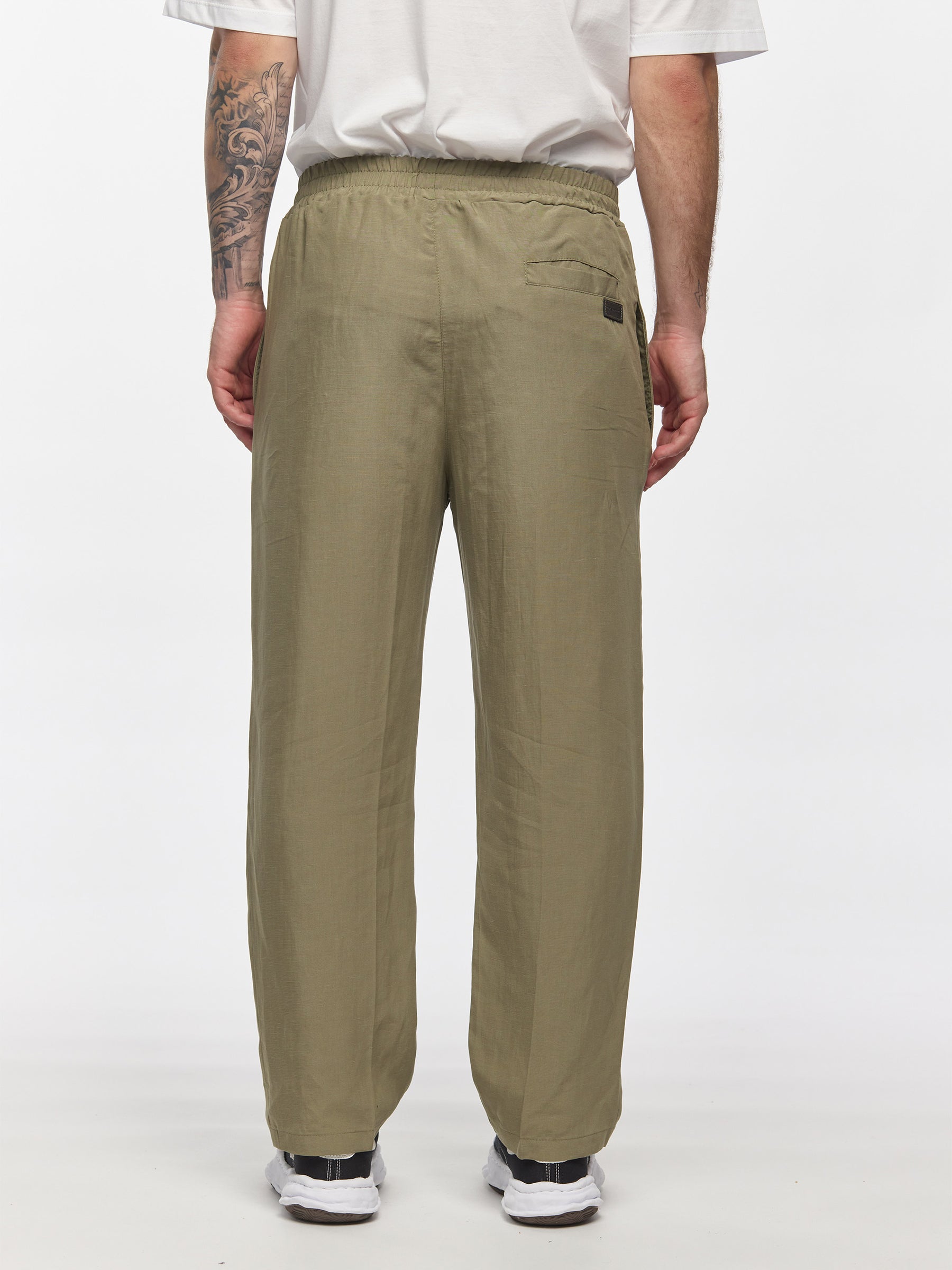 Prêt A Porter Linen Pants Green