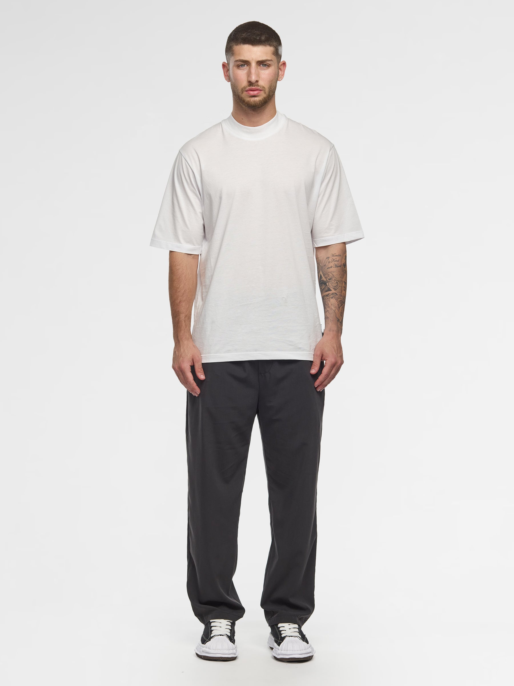 Prêt A Porter Pants Soft Fabric Dark Grey