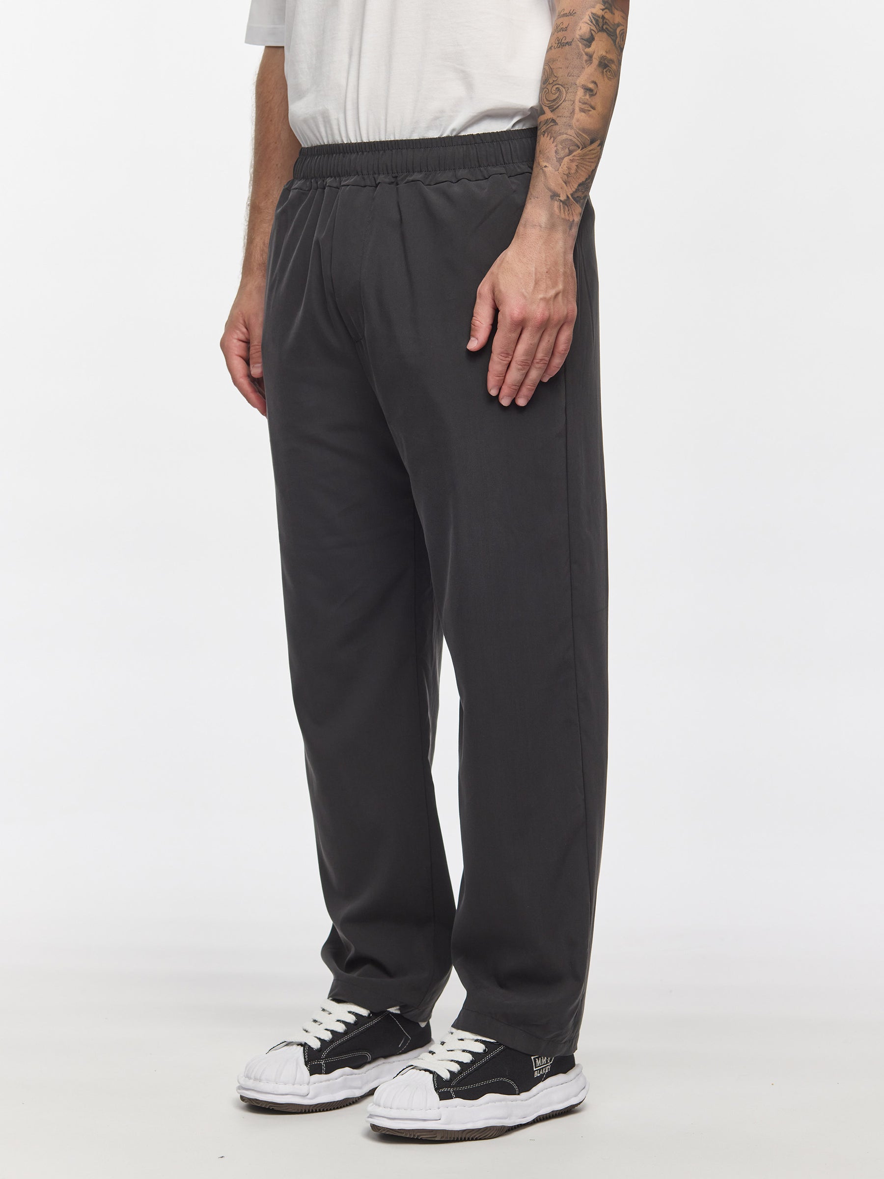 Prêt A Porter Pants Soft Fabric Dark Grey