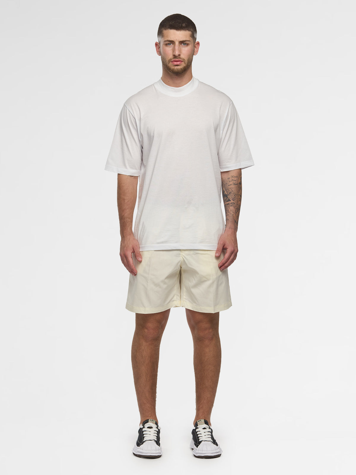 Prêt A Porter Short Pants Soft Fabric Cream