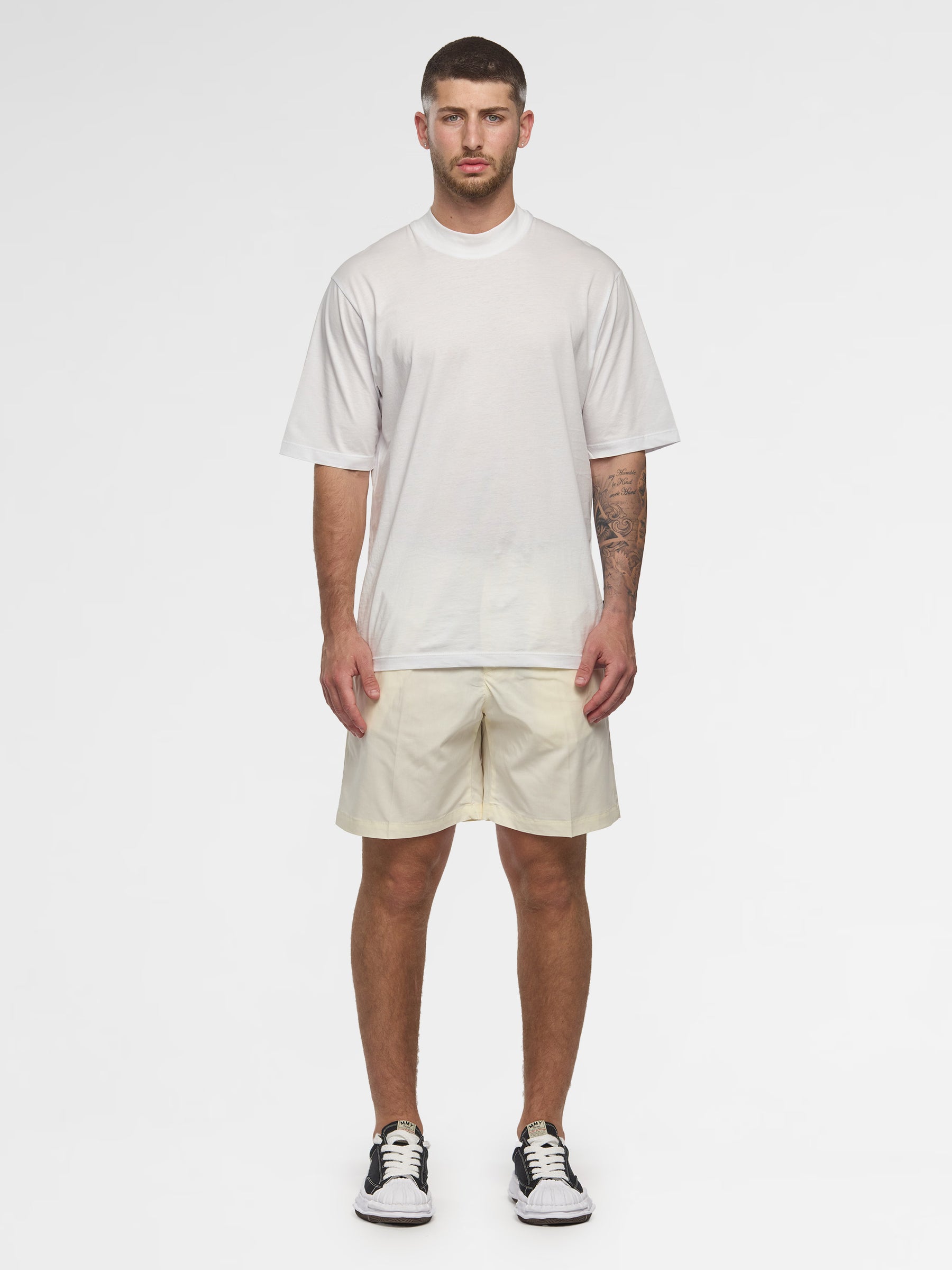 Prêt A Porter Short Pants Soft Fabric Cream