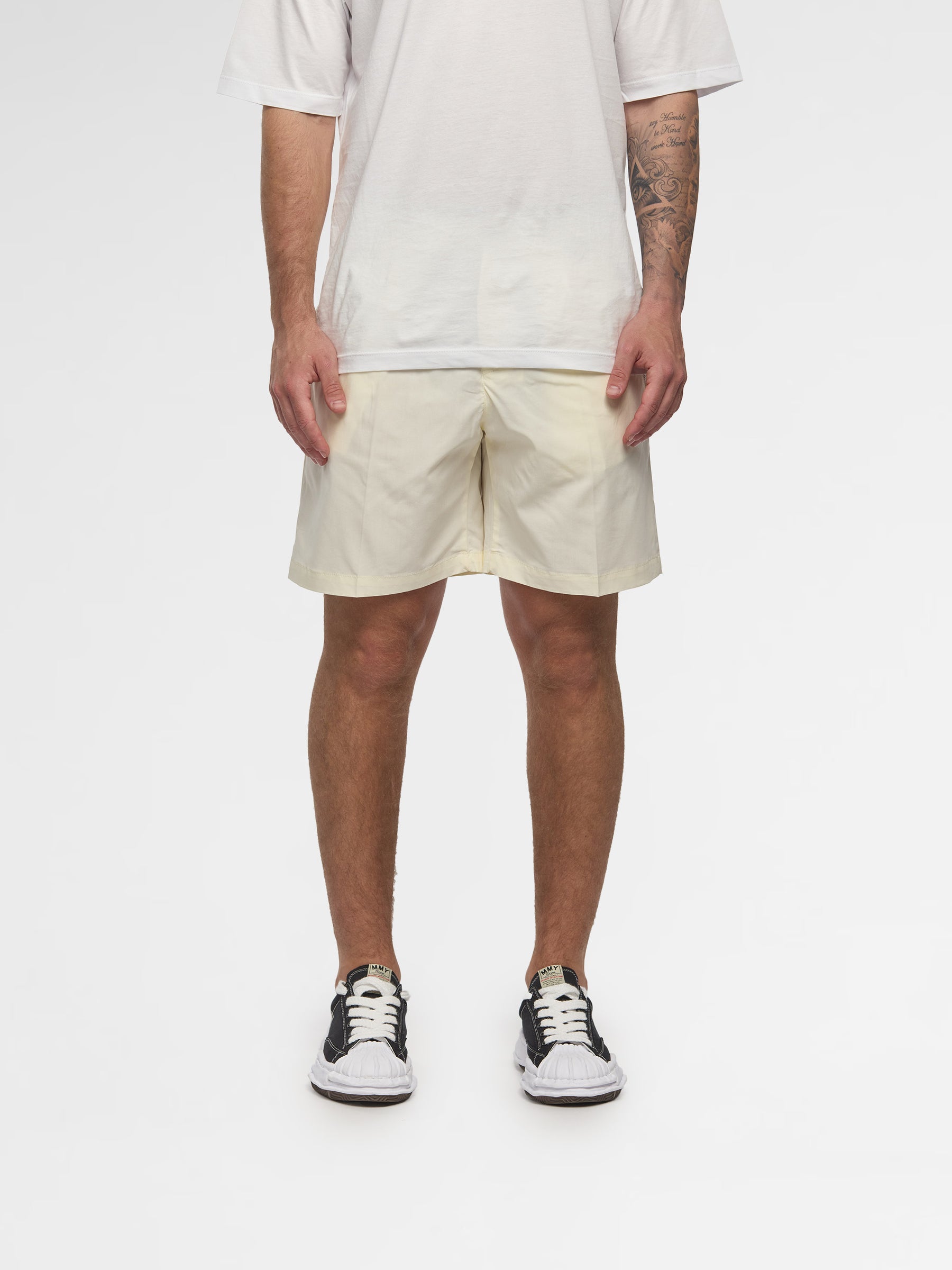 Prêt A Porter Short Pants Soft Fabric Cream