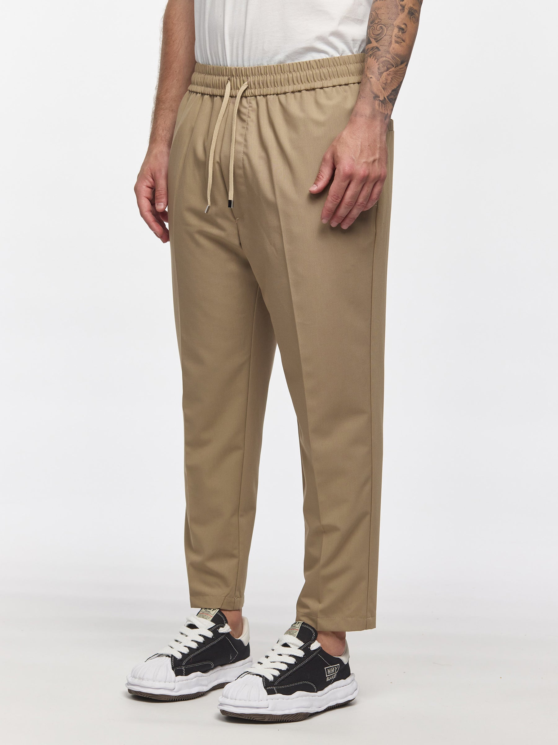 Prêt A Porter Elegant Pants 7/8 Beige
