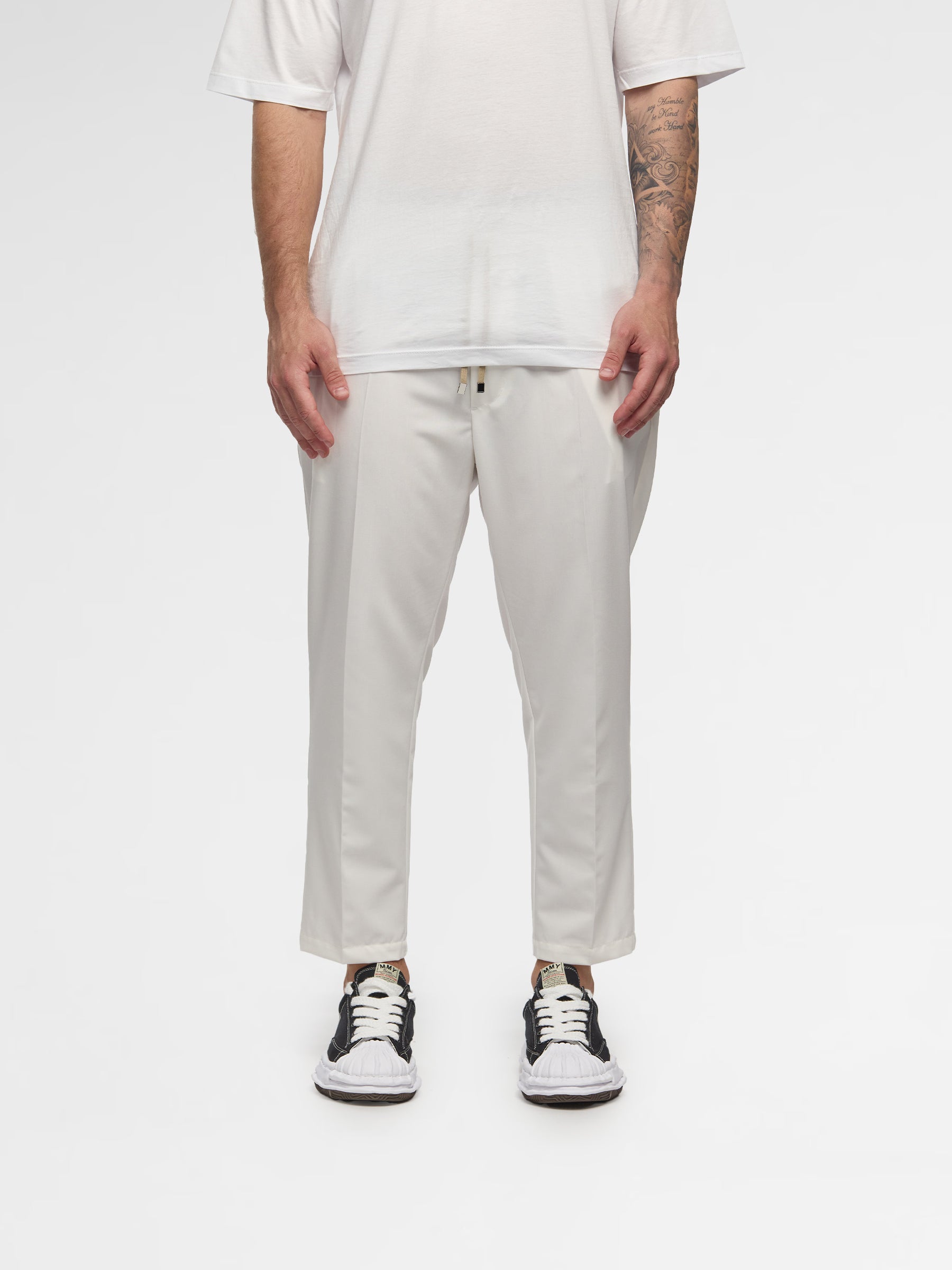 Prêt A Porter Elegant Pants 7/8 White