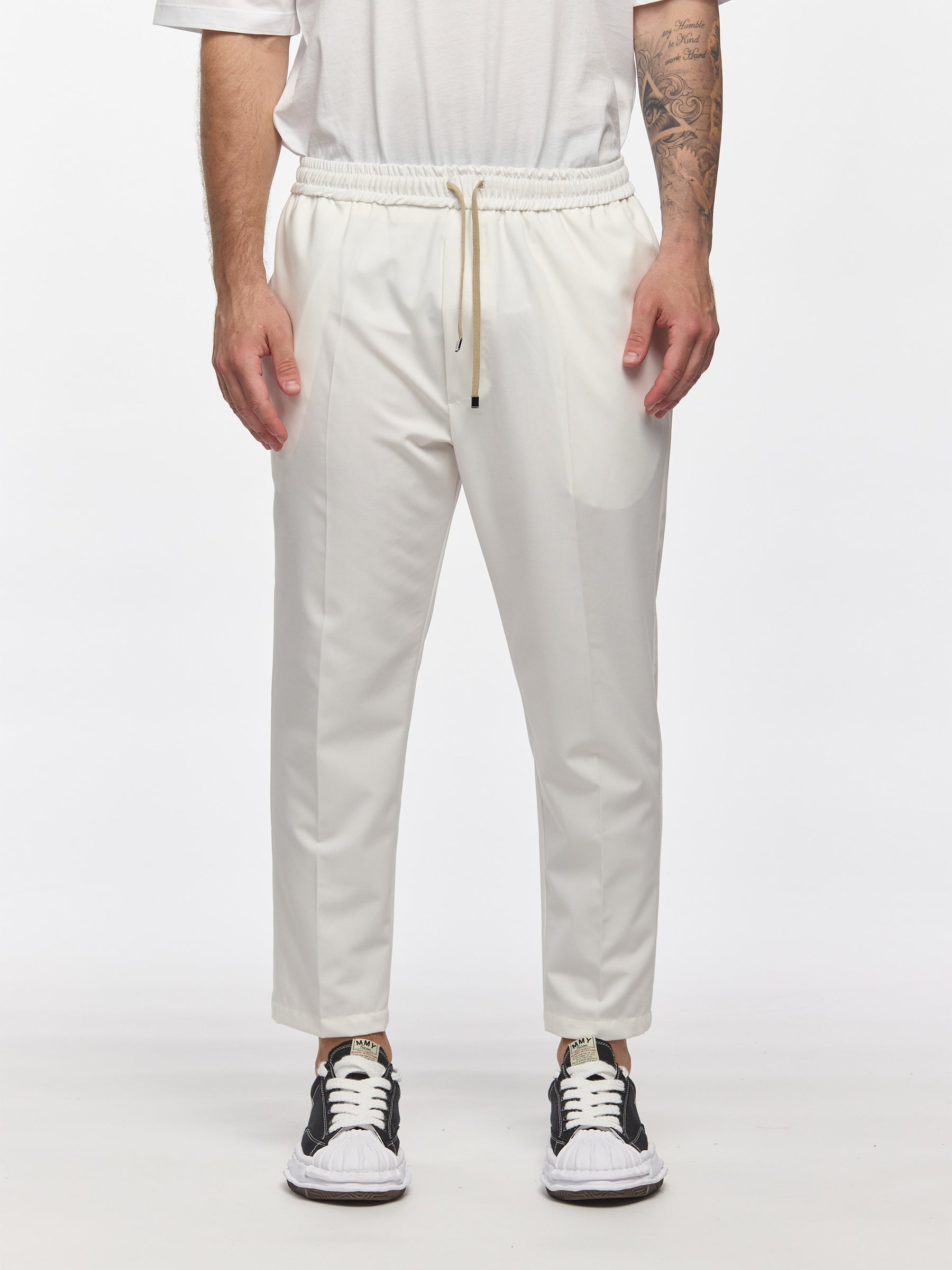 Prêt A Porter Elegant Pants 7/8 White