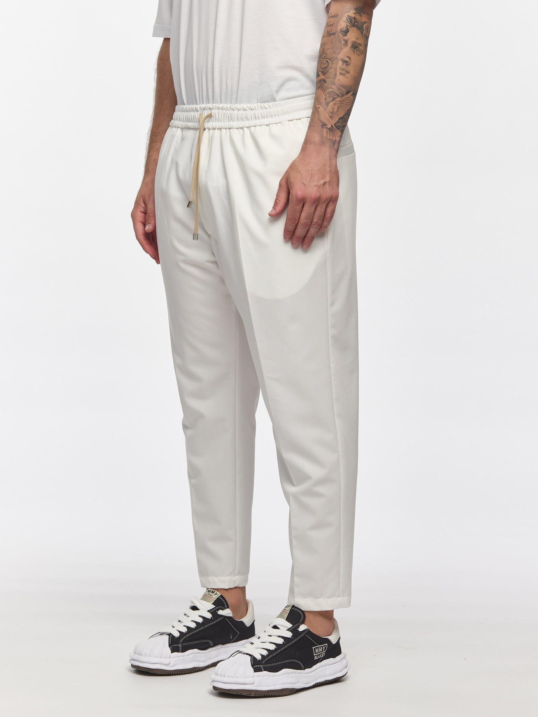 Prêt A Porter Elegant Pants 7/8 White