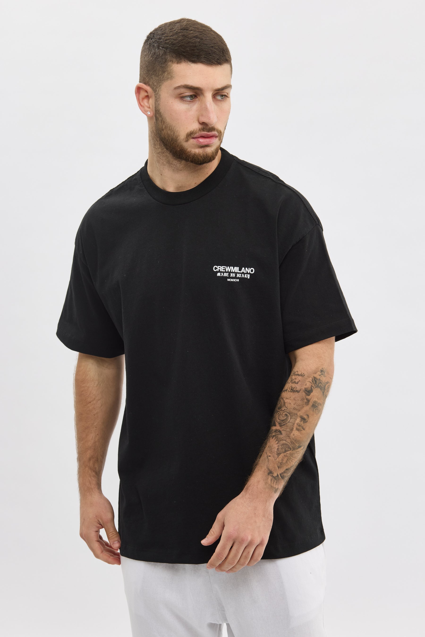 Crew Milano "Made in Italy" Oversized T-Shirt