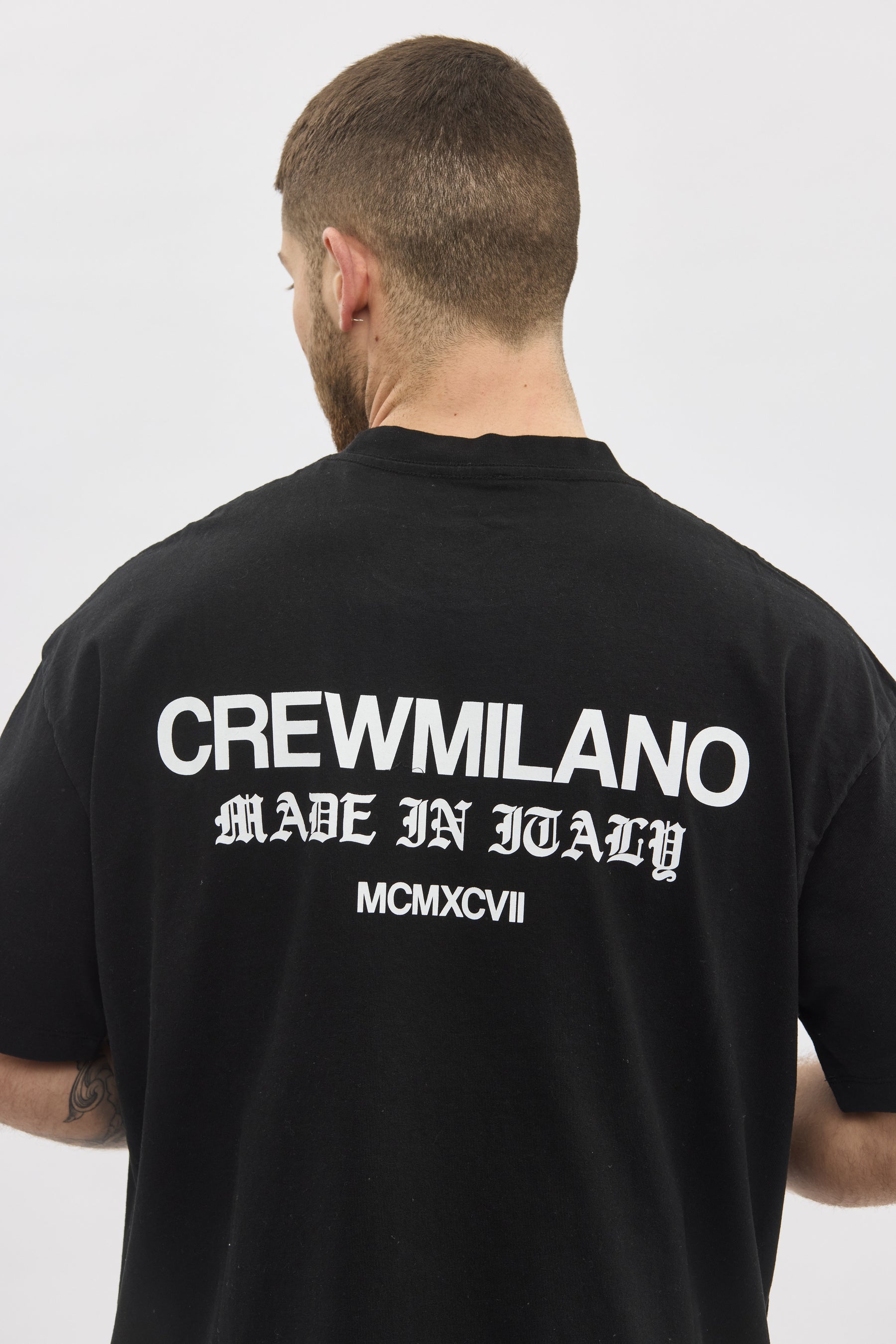 Crew Milano "Made in Italy" Oversized T-Shirt