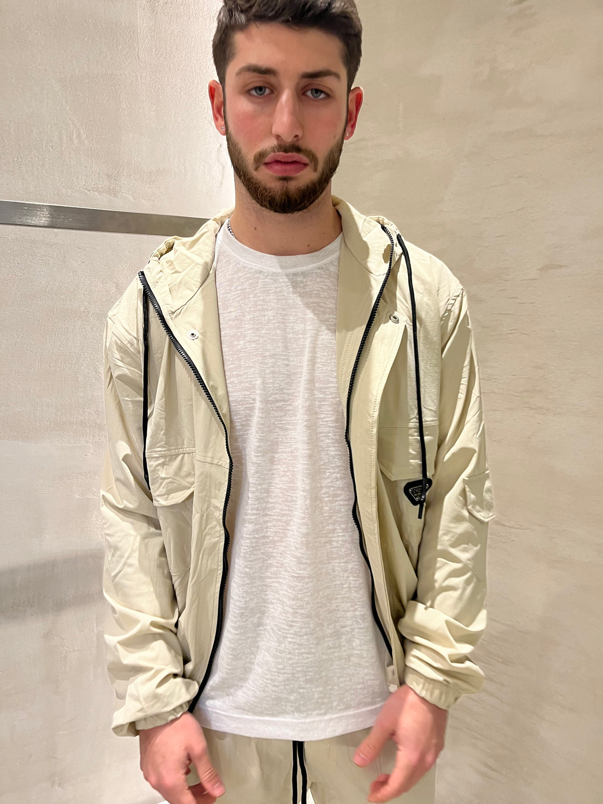Crew Milano TRINGEL Jacket CREAM