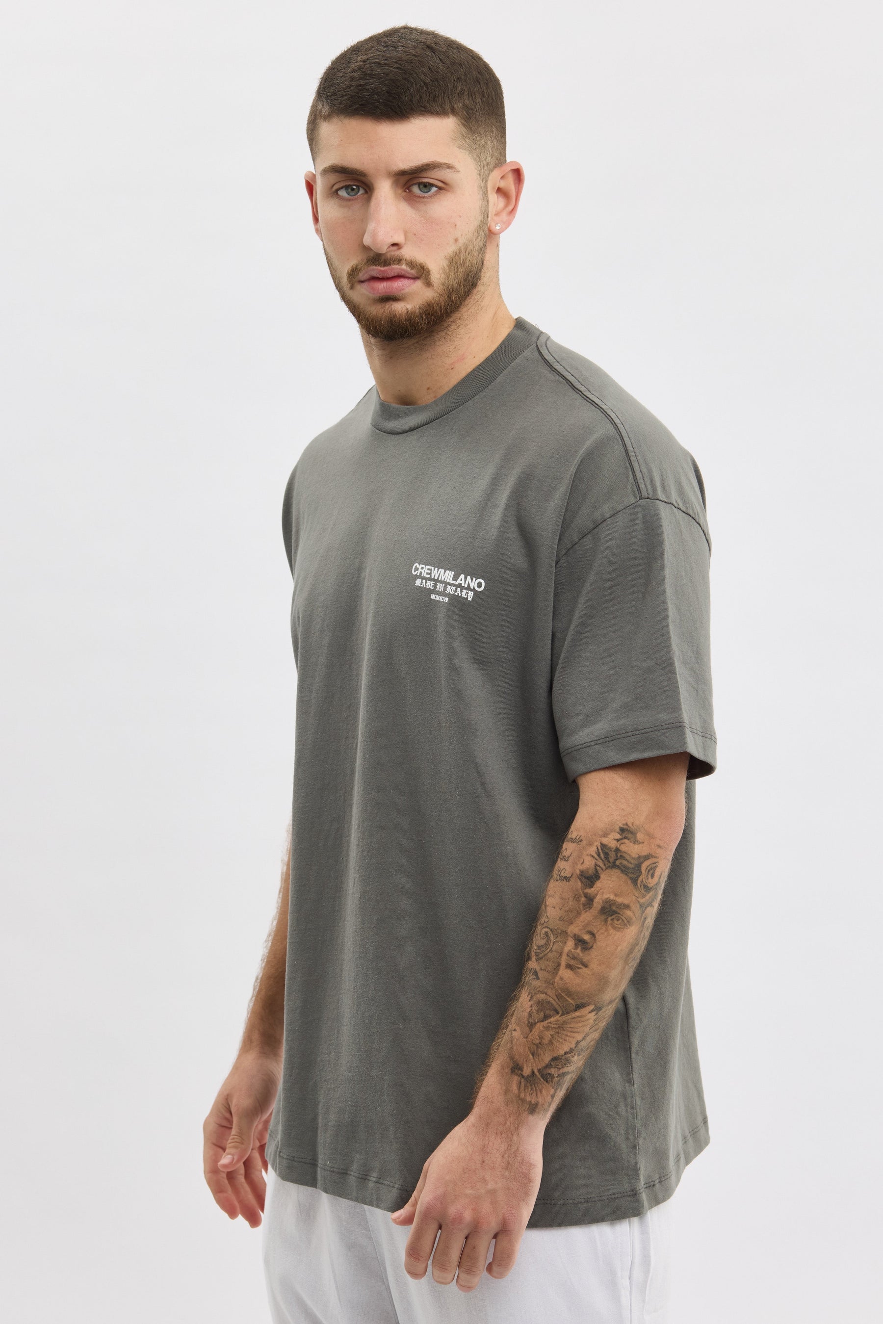 Crew Milano "Made in Italy" Oversized T-Shirt