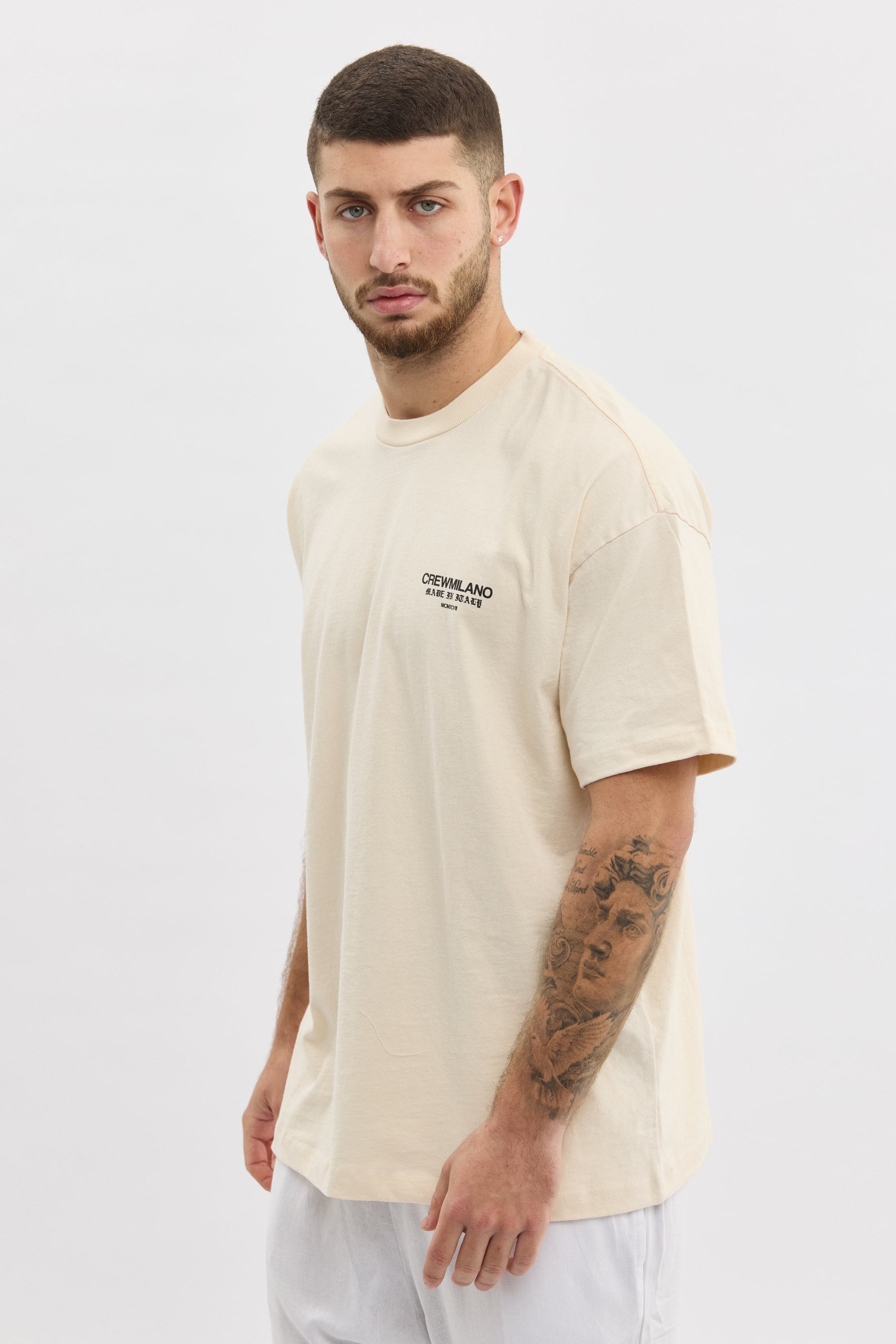 Crew Milano "Made in Italy" Oversized T-Shirt