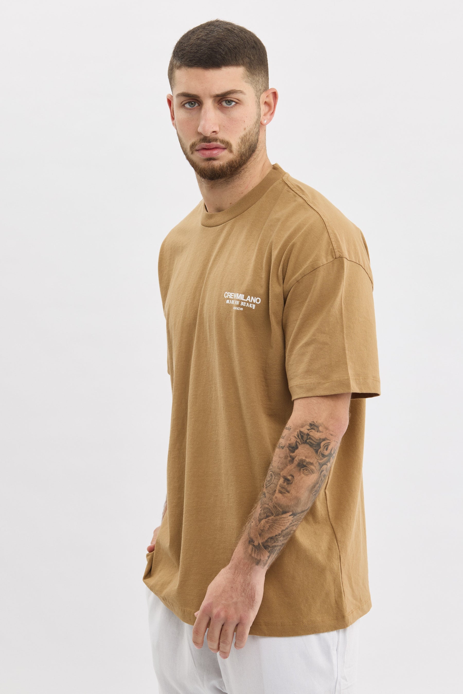 Crew Milano "Made in Italy" Oversized T-Shirt