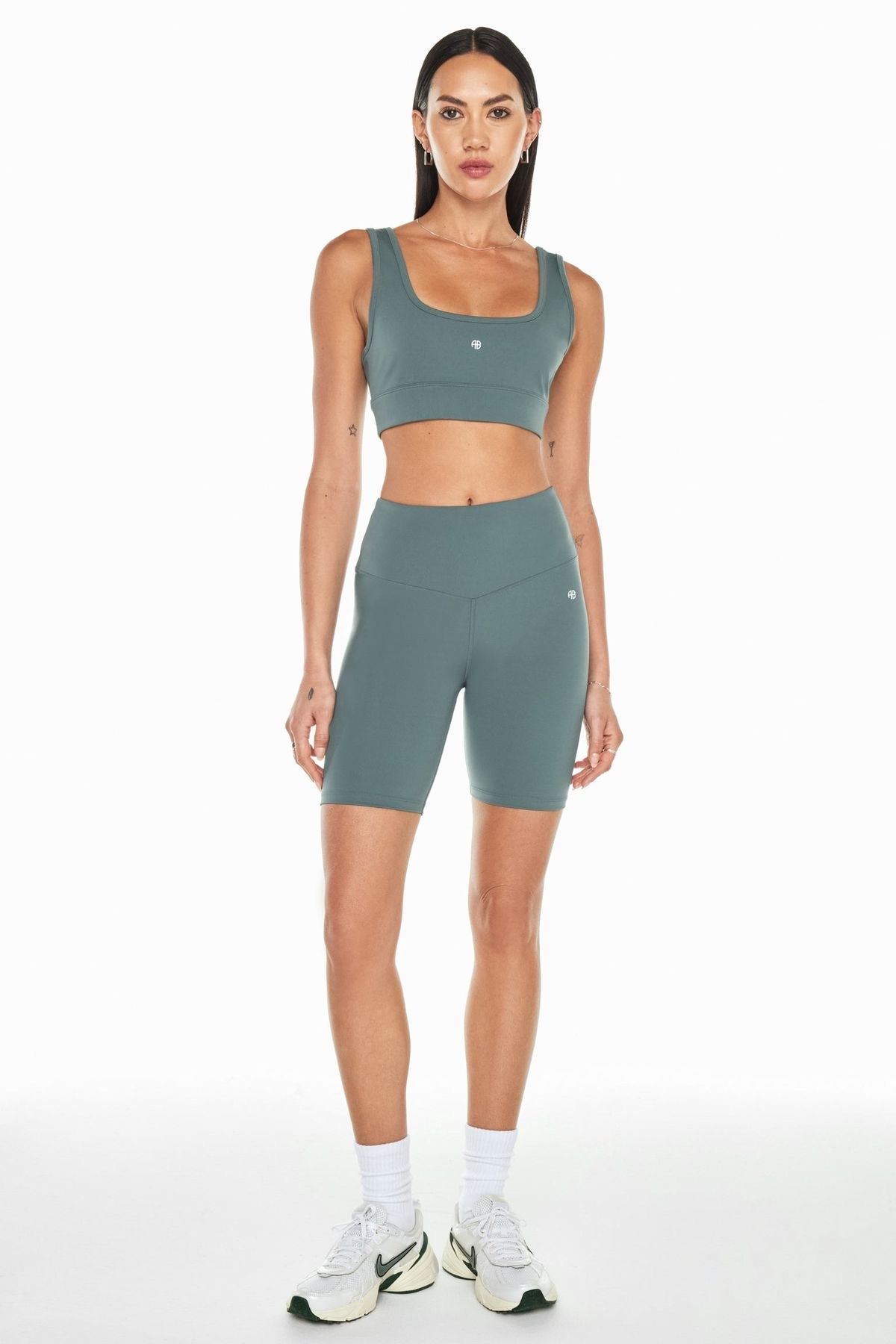 Anine Bing Blake green short