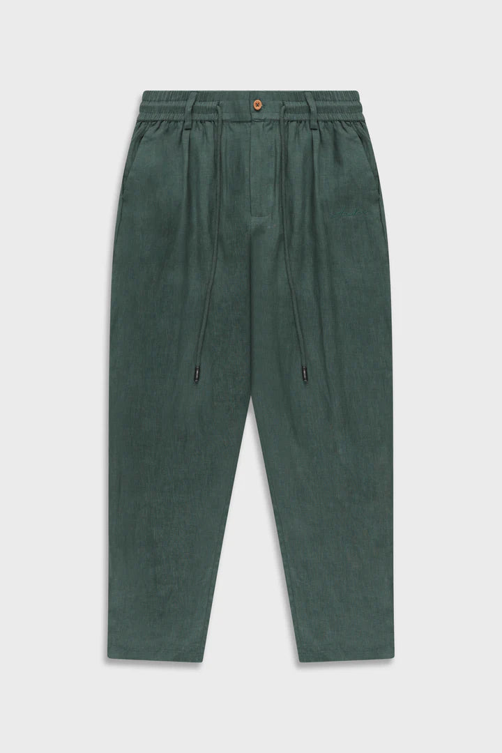 Ainker Linen 777 Olive Pants