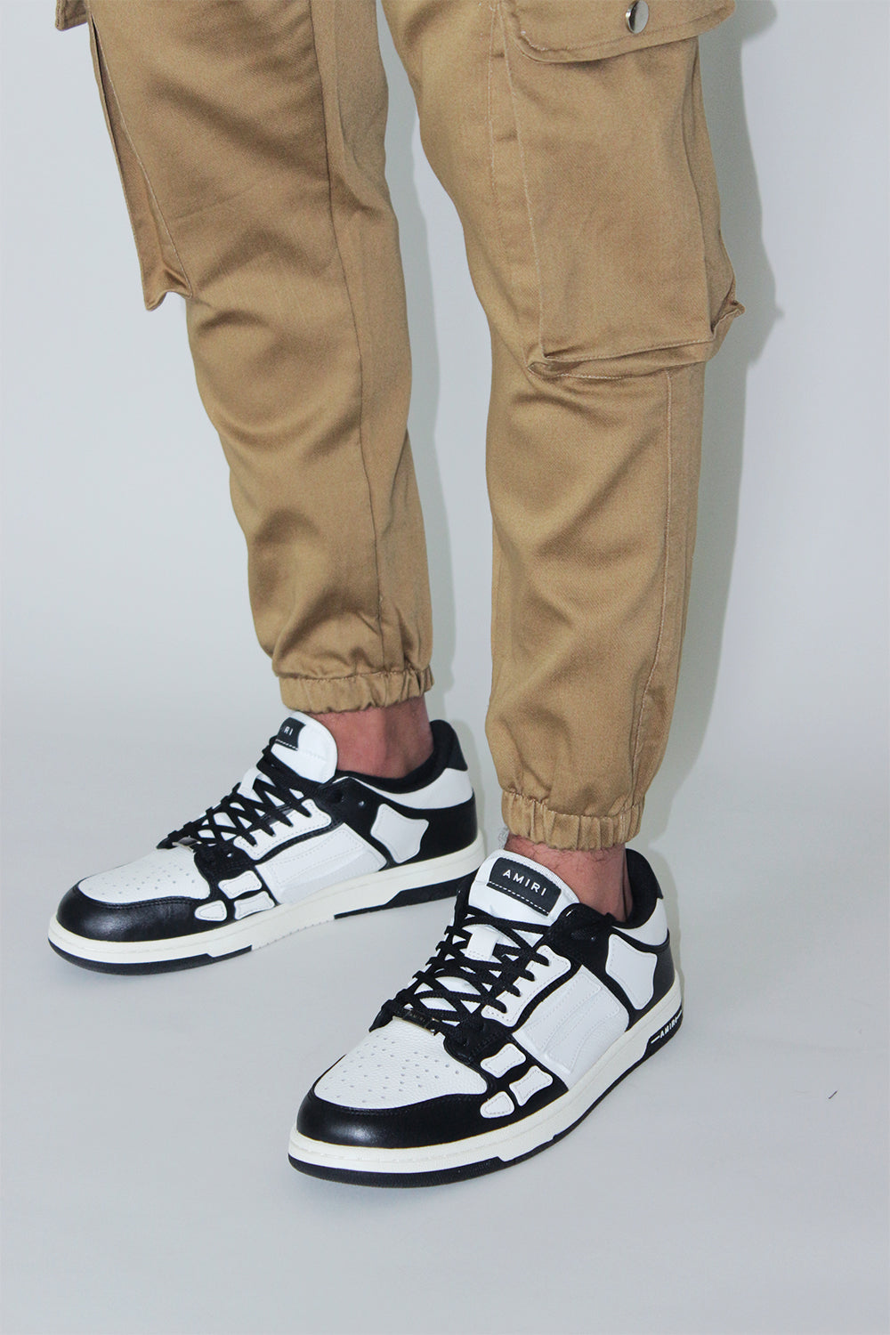 CREW Milano ROBERTO Khaki Cotton Cargo Pants