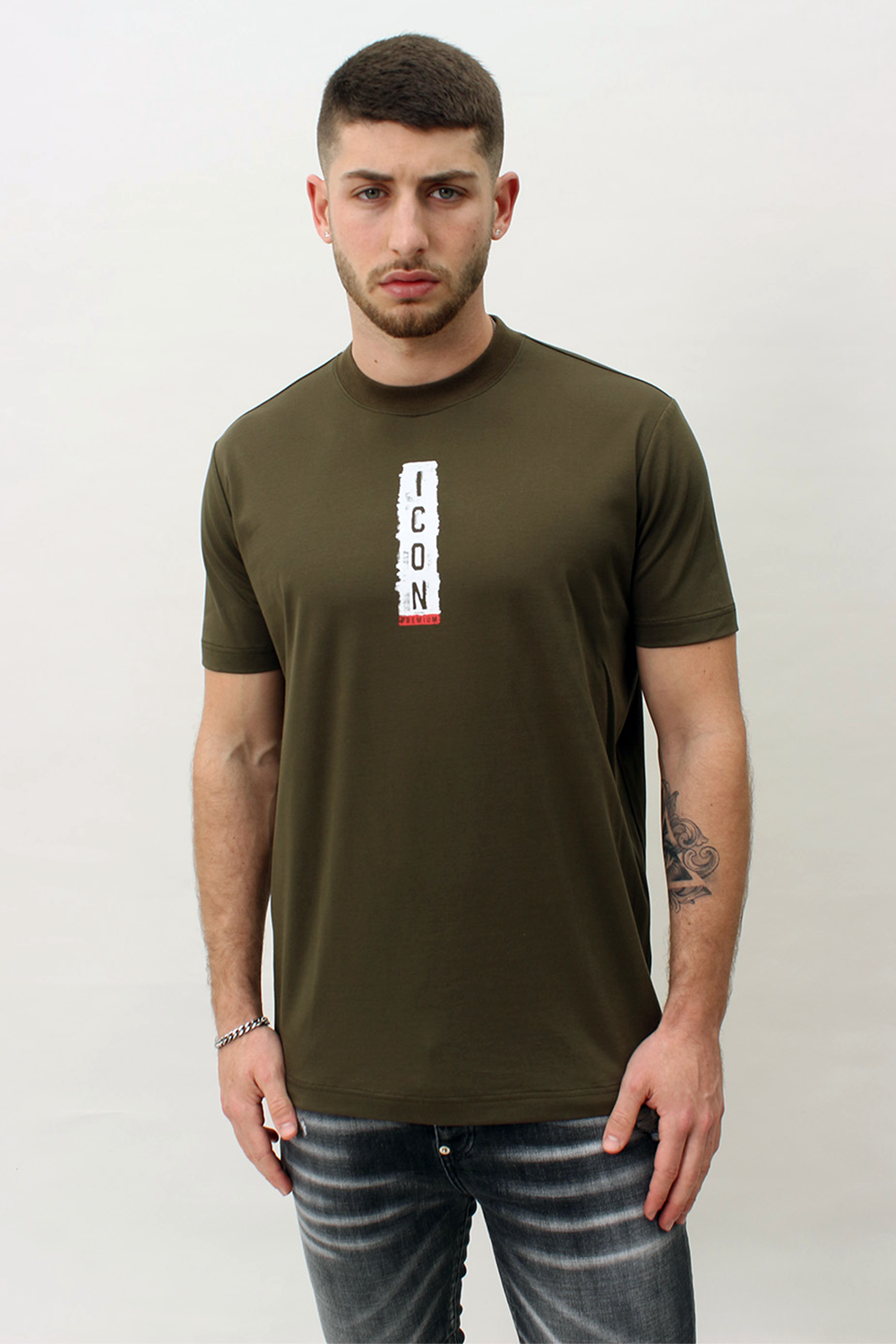 ICON Premium T-Shirt Logo Slim Fit