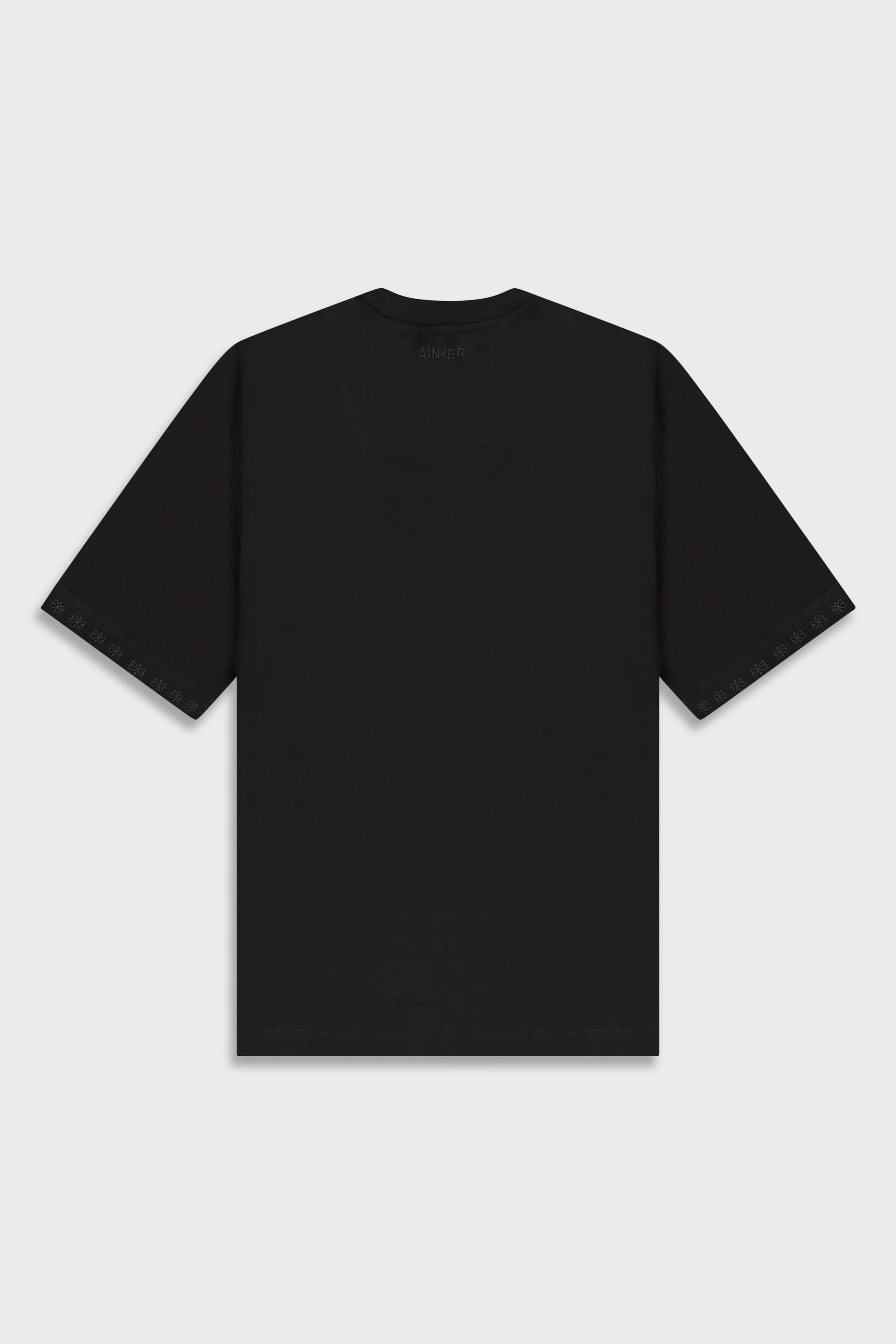 Ainker Mercerized 676 Black T-Shirt