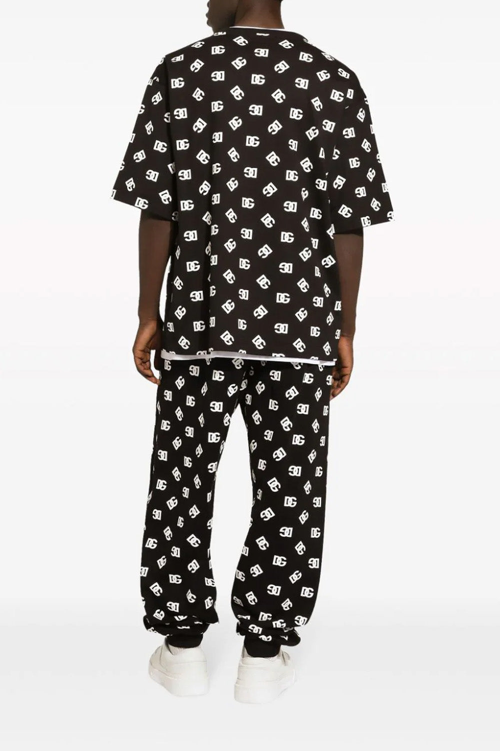 Dolce & Gabbana monogram-print cotton T-shirt