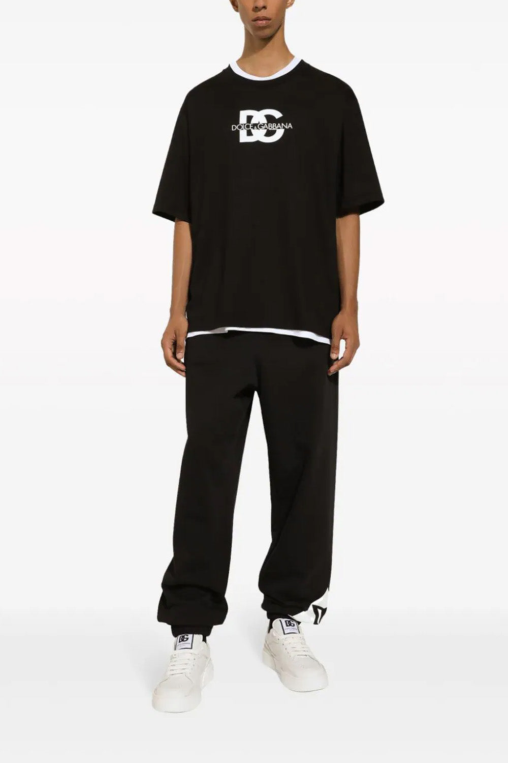 Dolce & Gabbana logo-print cotton T-shirt