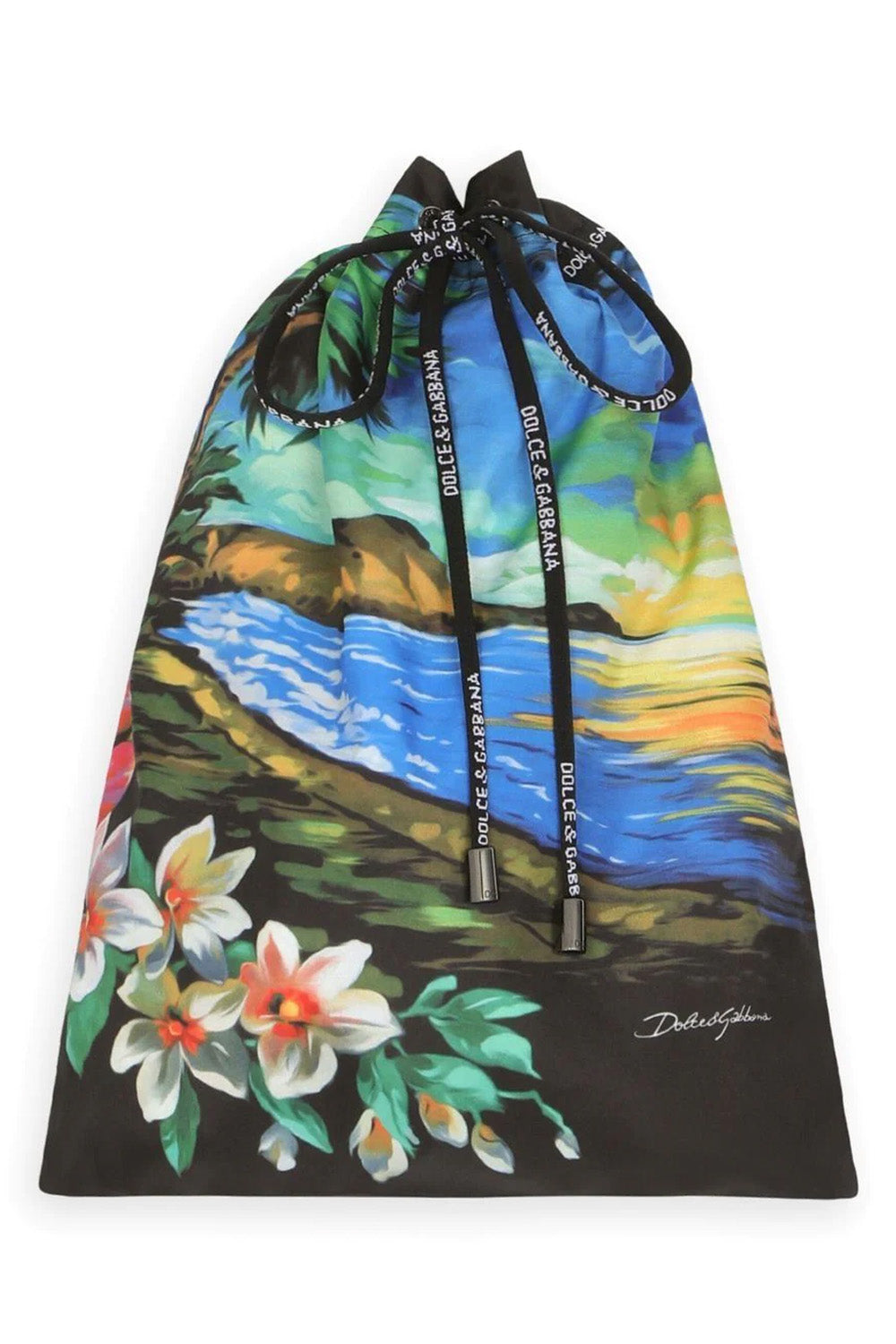 Dolce & Gabbana Hawaiian print swim shorts
