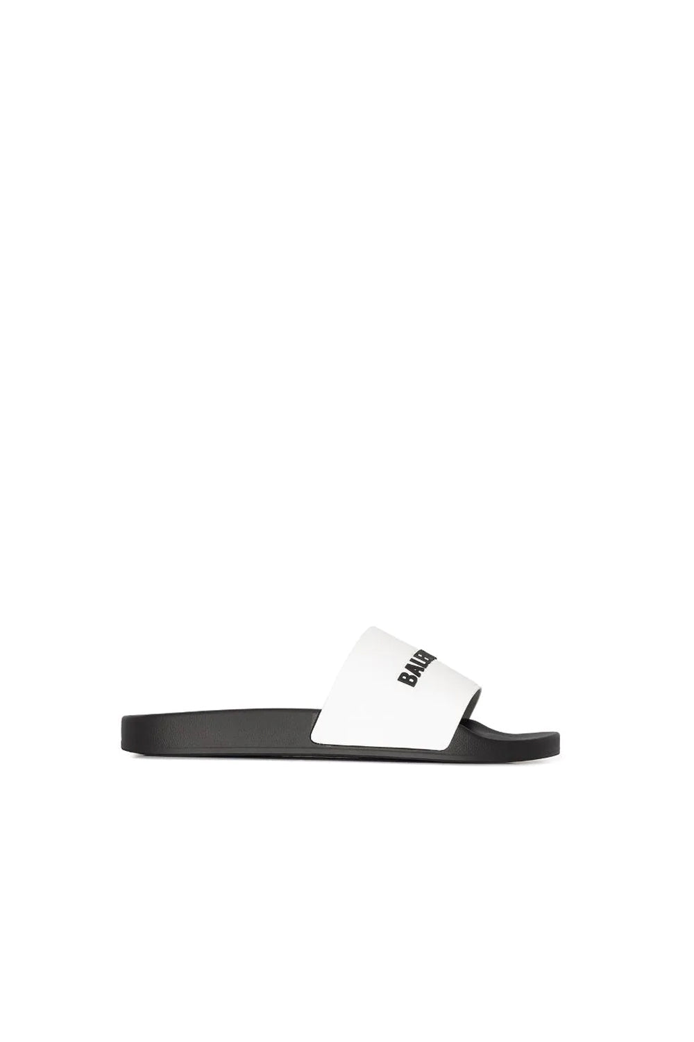 Balenciaga logo slides black/white