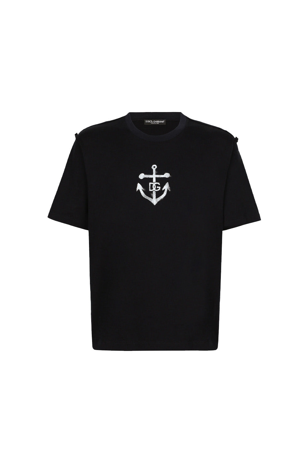 Dolce & Gabbana Short-sleeved Marina-print T-shirt