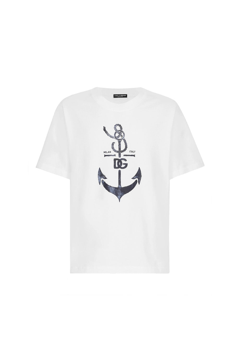 Dolce & Gabbana Short-sleeved Marina-print T-shirt