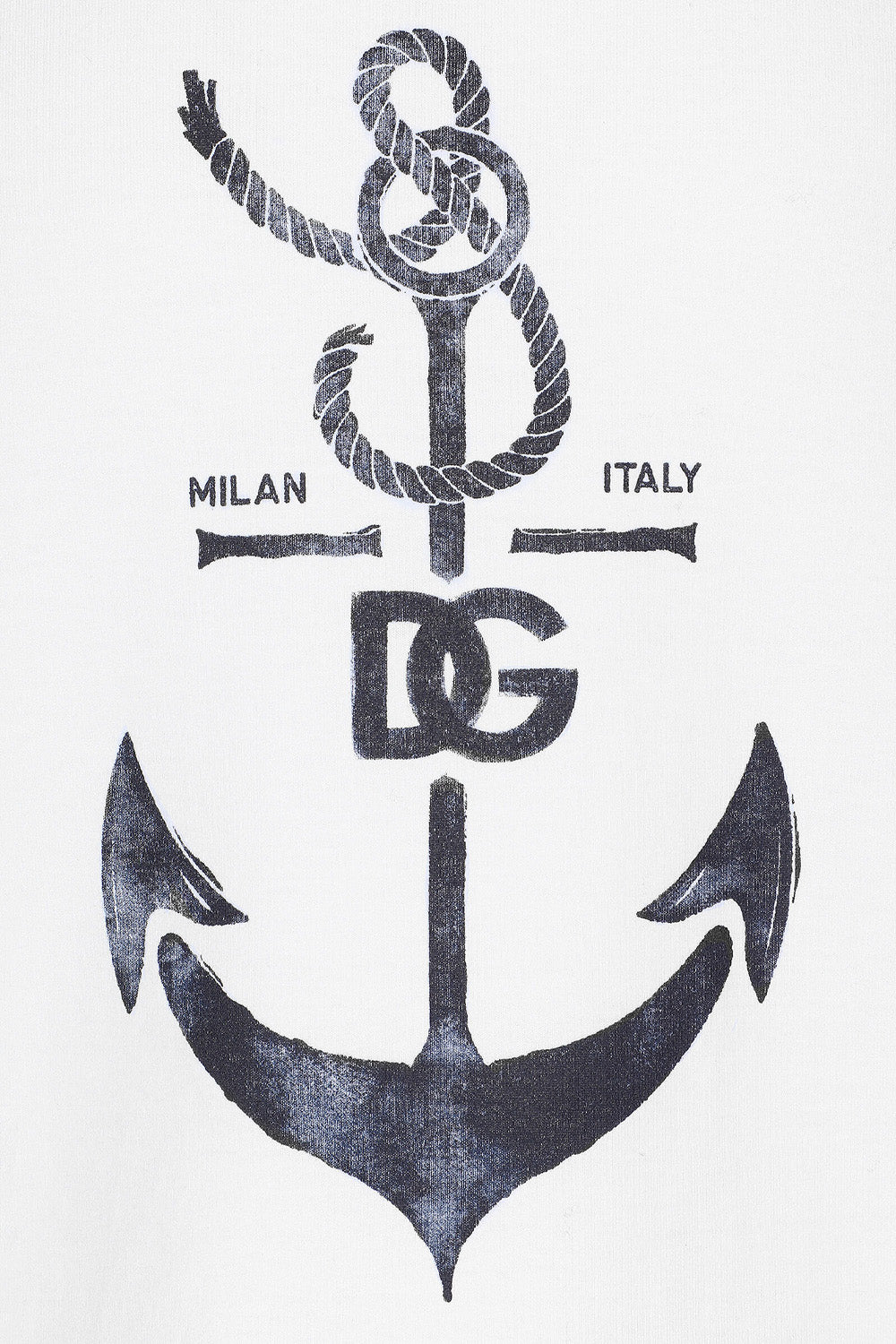 Dolce & Gabbana Short-sleeved Marina-print T-shirt