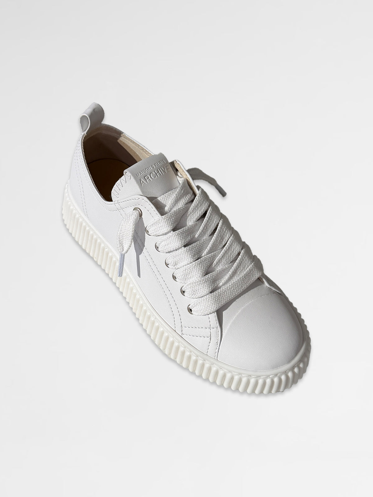 MAISON 9 PARIS Sneakers - White/White Leather