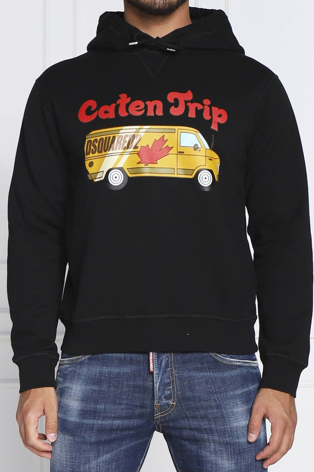 DSQUARED2 Logo Print Hoodie