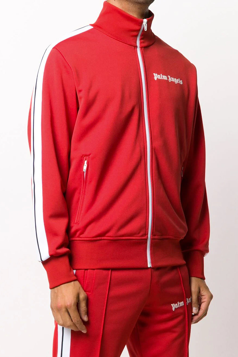Palm Angels logo print track jacket