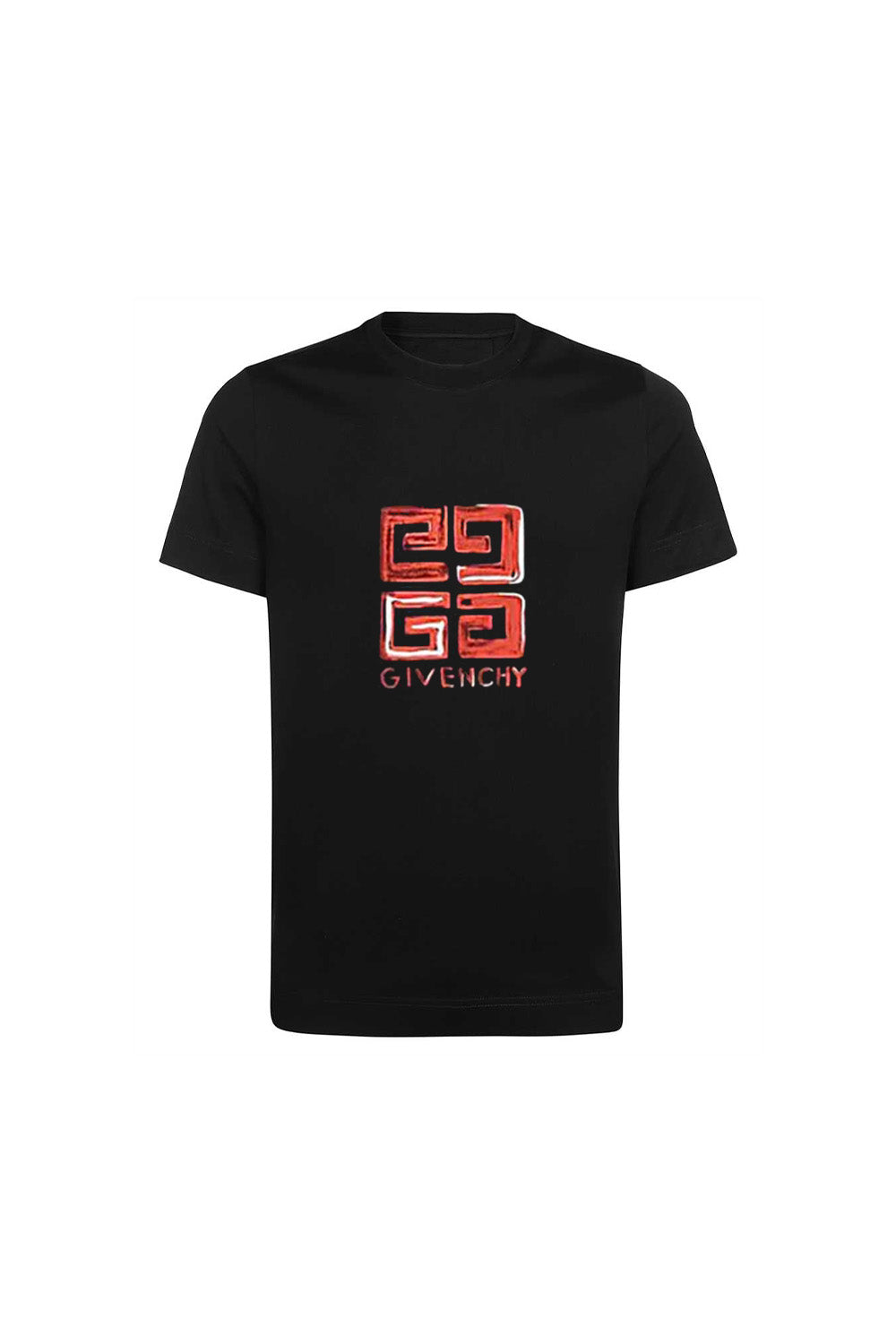 Givenchy 4G Multicolour Slim Fit T-Shirt in Black