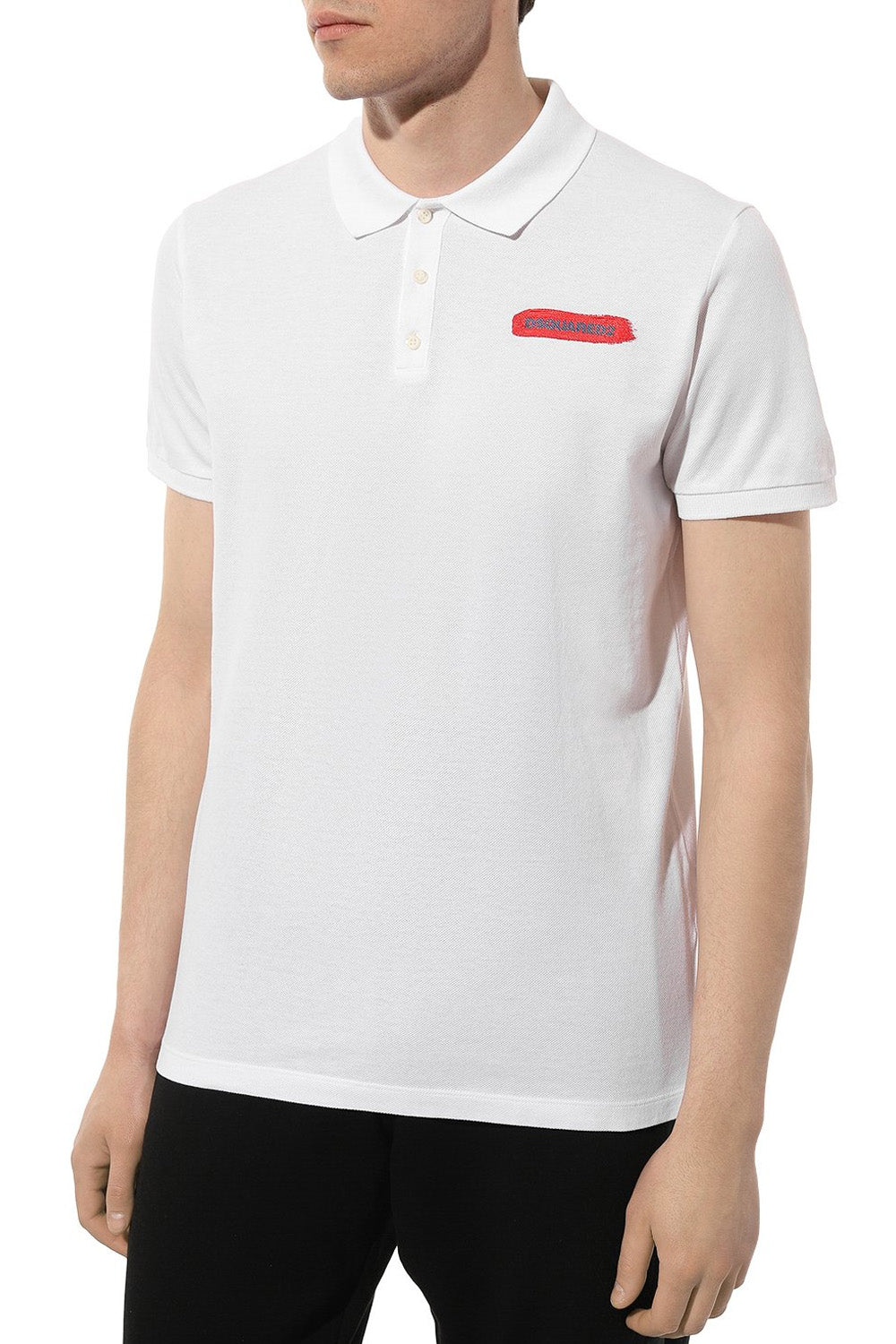 Dsquared2 logo-print polo shirt