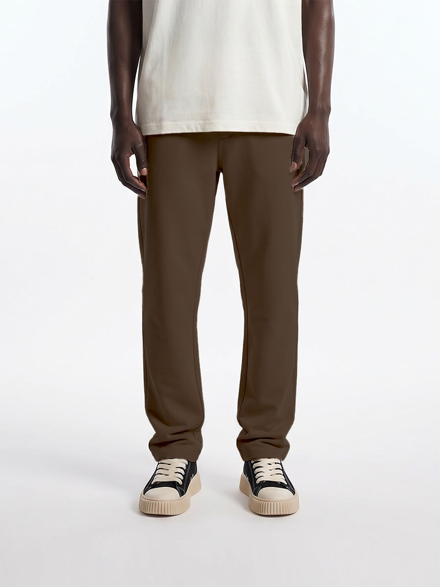CREW MILANO Elegant Pants Brown